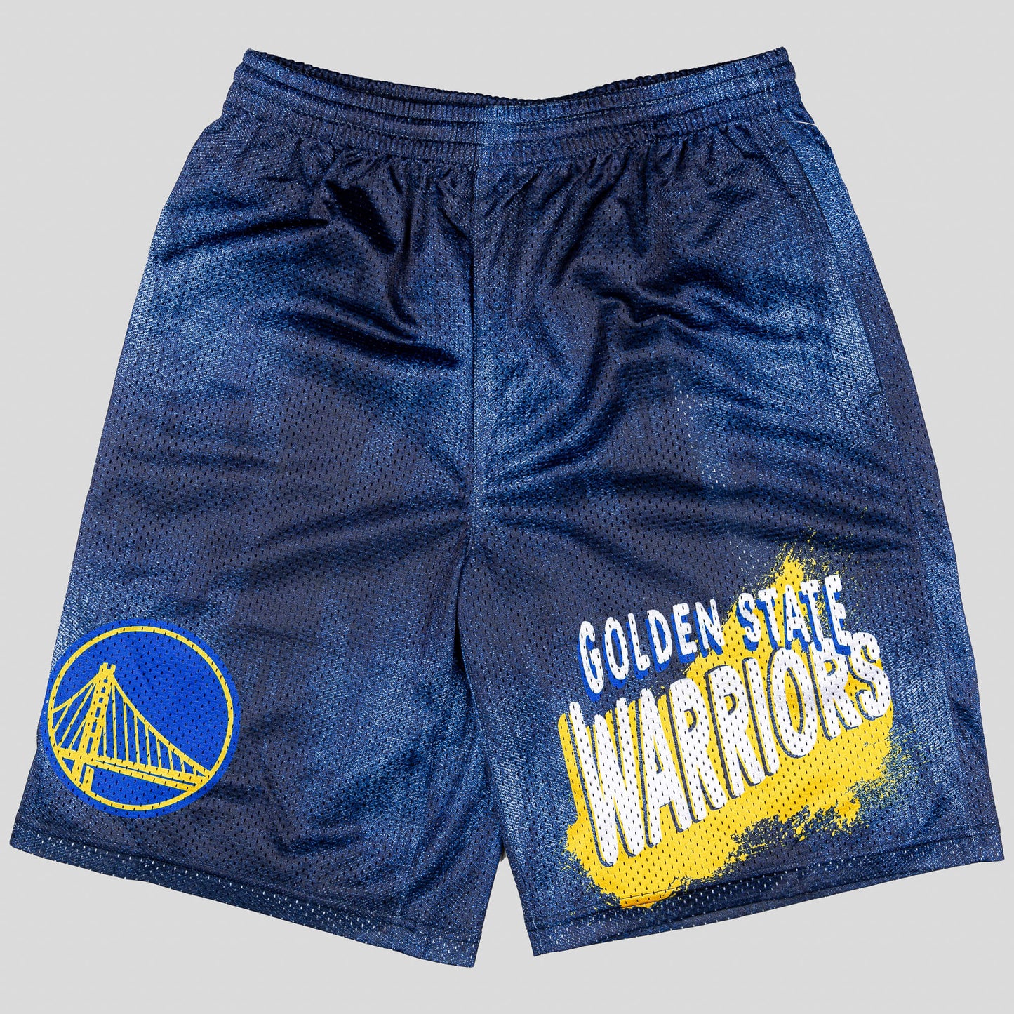 Detské basketbalové šortky Outerstuff NBA Heating Up' Short Golden State Warriors (od 8 do 20 rokov) modré