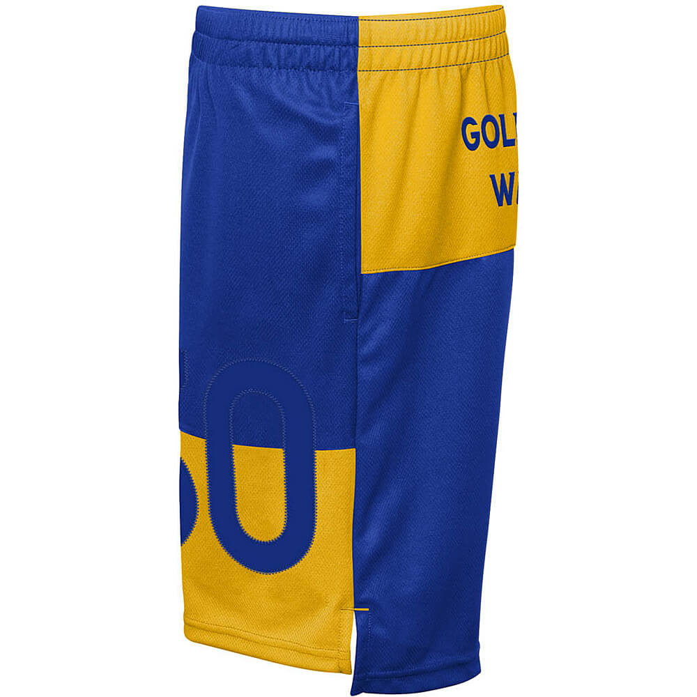 Detské basketbalové šortky Outerstuff NBA Pandemonium N&N Short Golden State Warriors Stephen Curry (od 8 do 20 rokov) modrá