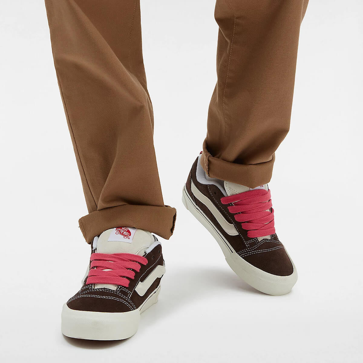 Vans Knu Skool RETRO COLOR BROWN/TRUE WHITE