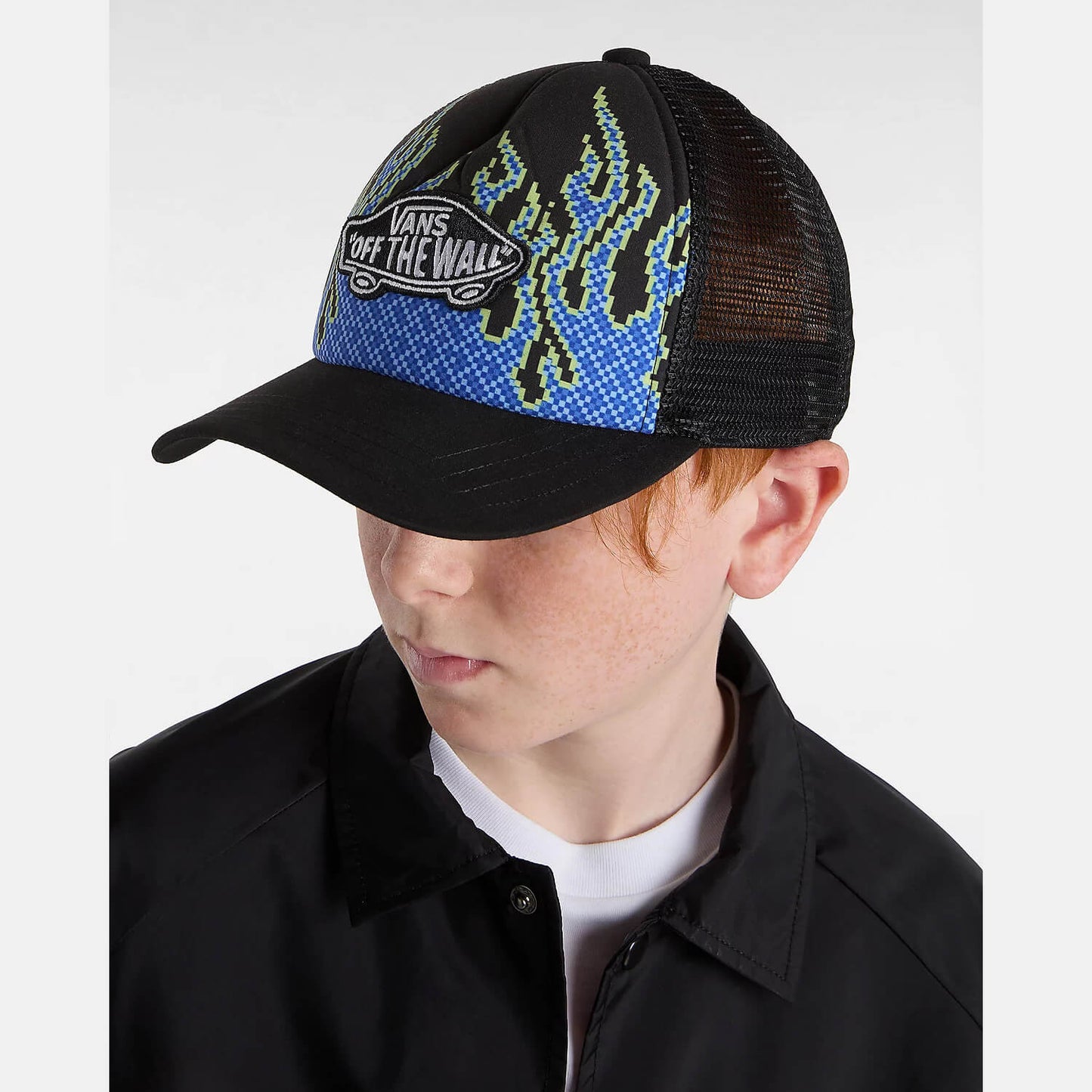Vans PIXEL FLAME TRUCKER Black