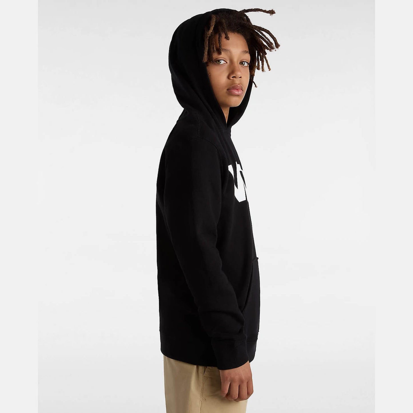 Detská mikina s kapucňou VANS CLASSIC PO čierna