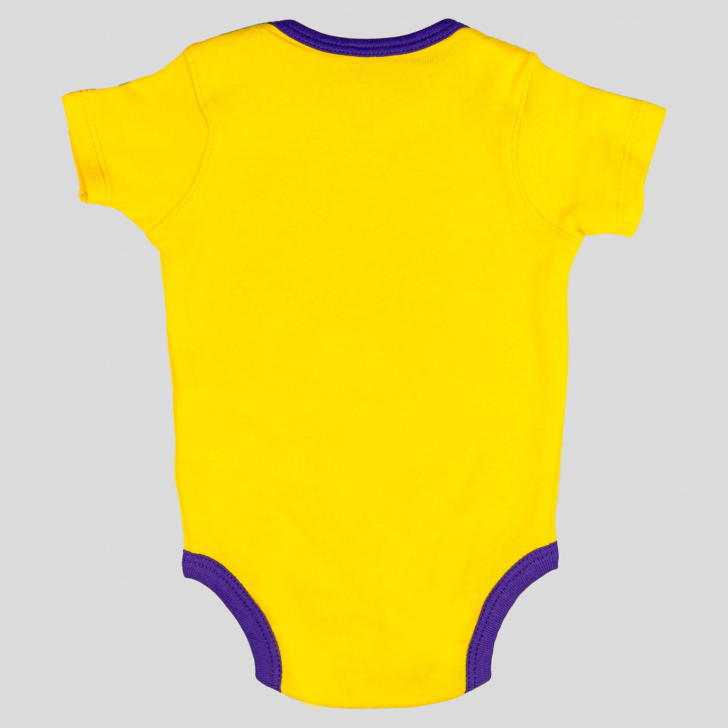 Detská súprava OUTER STUFF NBA SLAM DUNK 3PC SS CREEPER SET LOS ANGELES LAKERS žltá/fialová/čierna