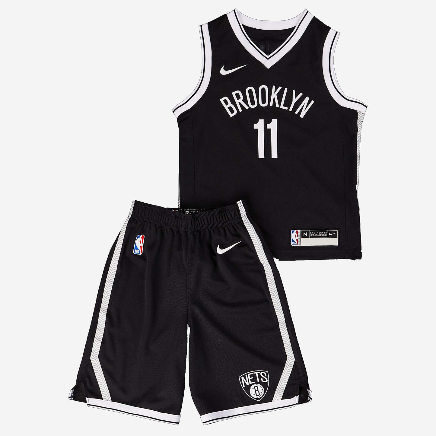 Basketbalový dres a šortky NIKE NBA REPLICA BOX SET - B4-7 BROOKLYN NETS KYRIE IRVING čierny