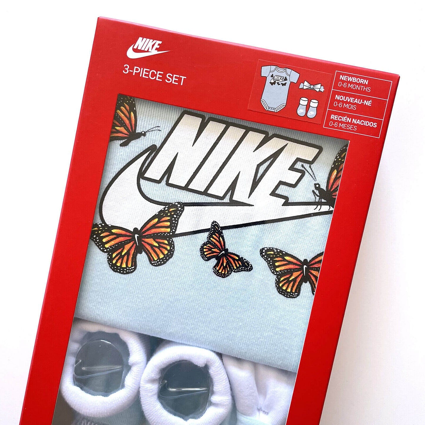 Detský súprava Nike Baby Set Blue bledomodrá