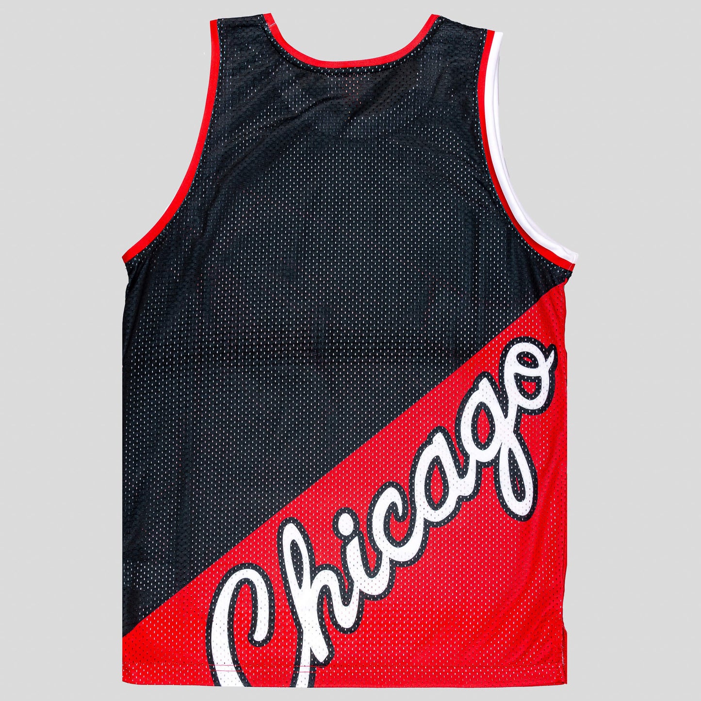 Mitchell And Ness Nba Big Face 5.0 Tank Top - 8-20Y Chicago Bulls Black/Red/White