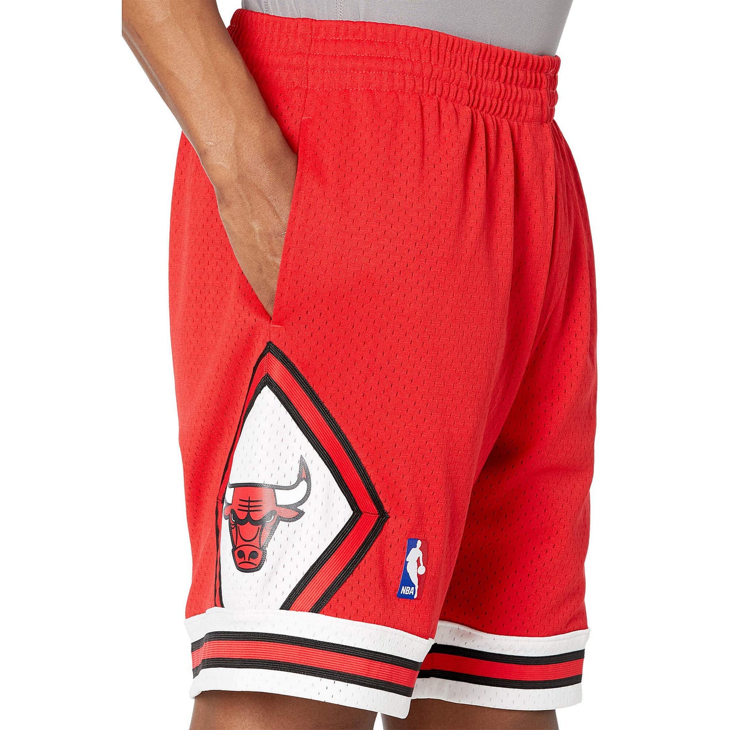Mitchell & Ness Nba Swingman Shorts Road - 8-20 Chicago Bulls Red