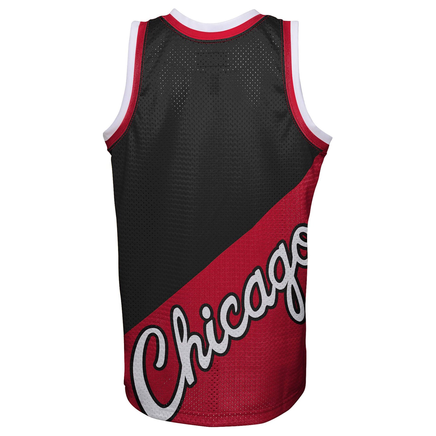 Mitchell And Ness Nba Big Face 5.0 Tank Top - 8-20Y Chicago Bulls Black/Red/White