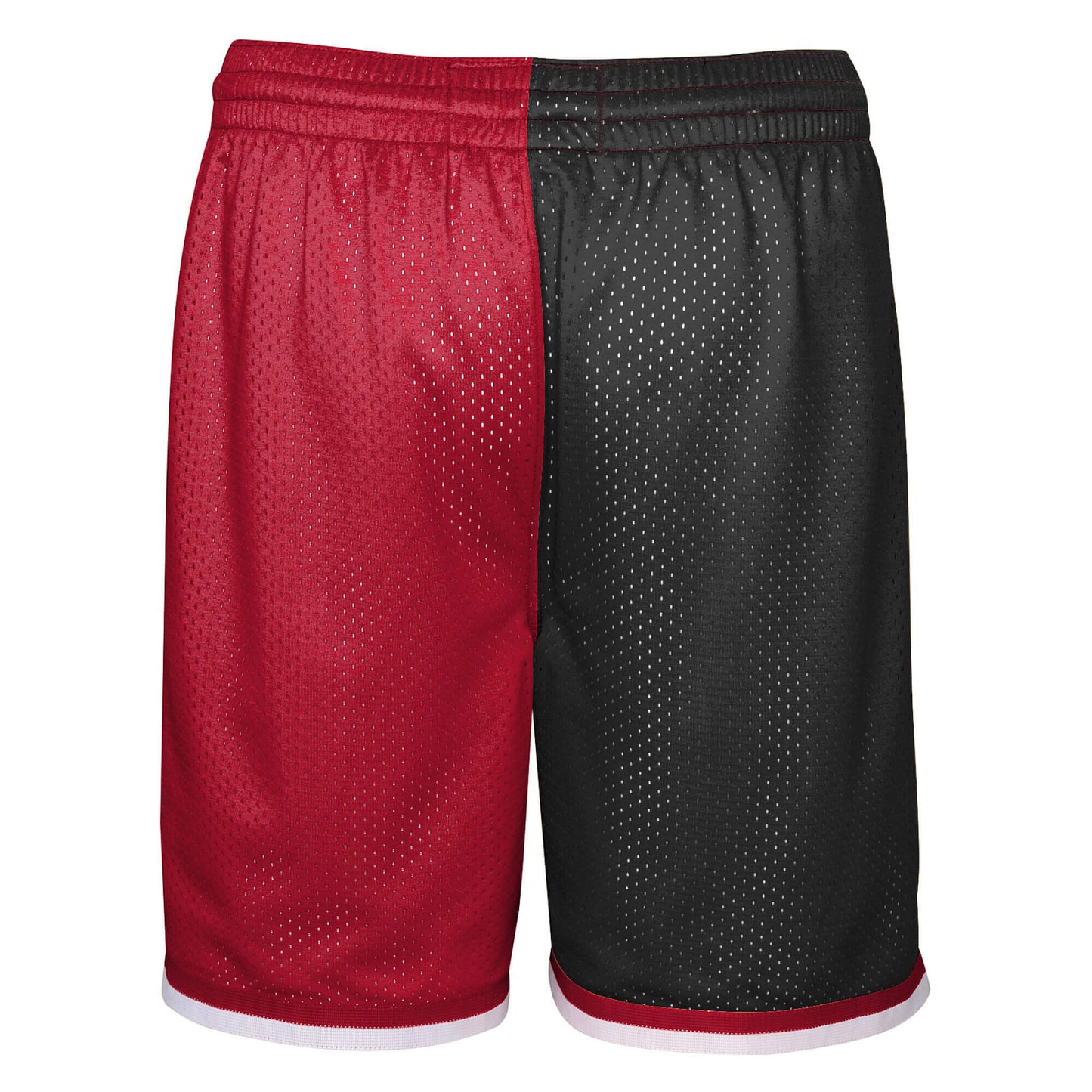 Detské basketbalové šortky Mitchell And Ness NBA Big Face Shorts 5.0  Chicago Bulls čierna/červená od 8 do 20 rokov