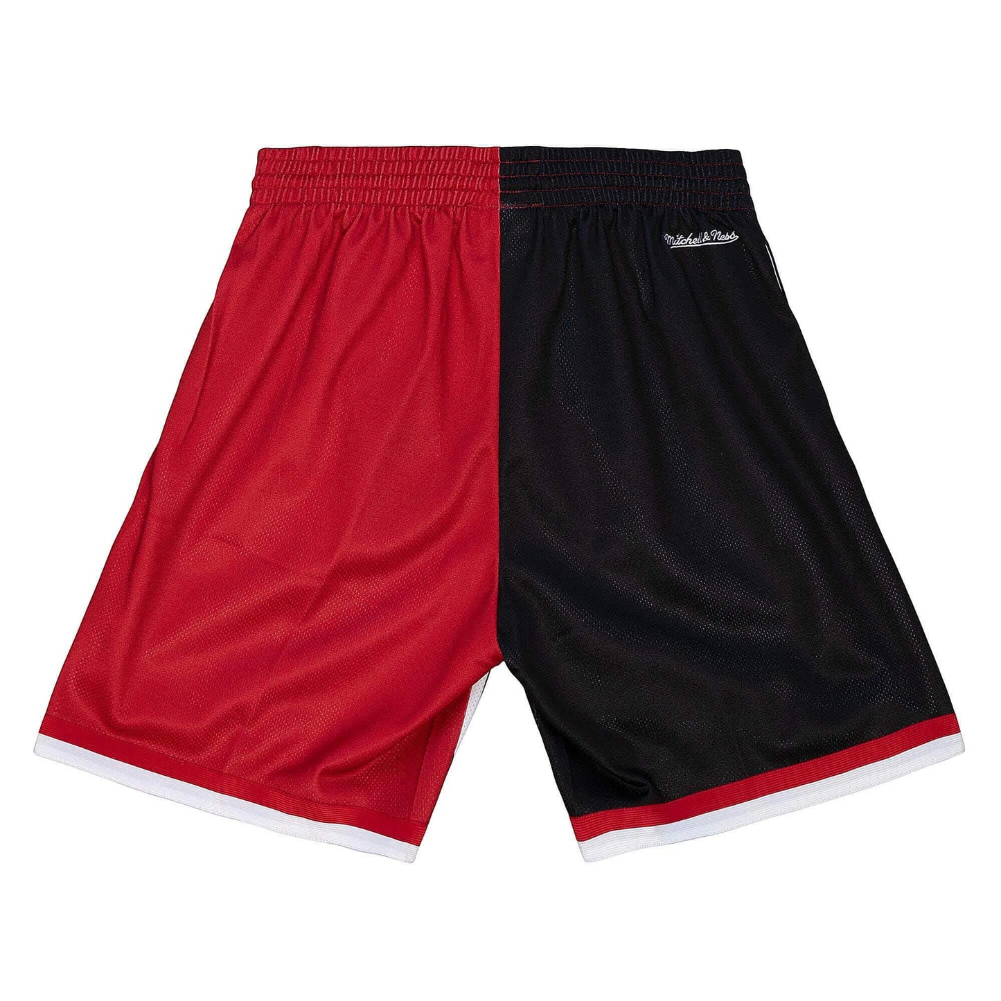 Detské basketbalové šortky Mitchell And Ness NBA Big Face Shorts 5.0  Chicago Bulls čierna/červená od 8 do 20 rokov