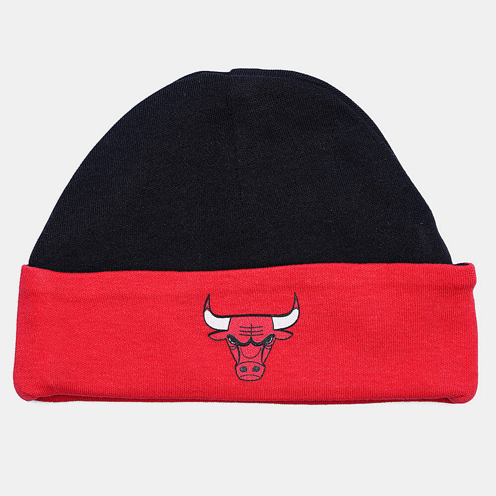 Detská súprava OUTER STUFF NBA BUZZER BEATER CREEPER HAT BOOT CHICAGO BULLS čierna/šedá