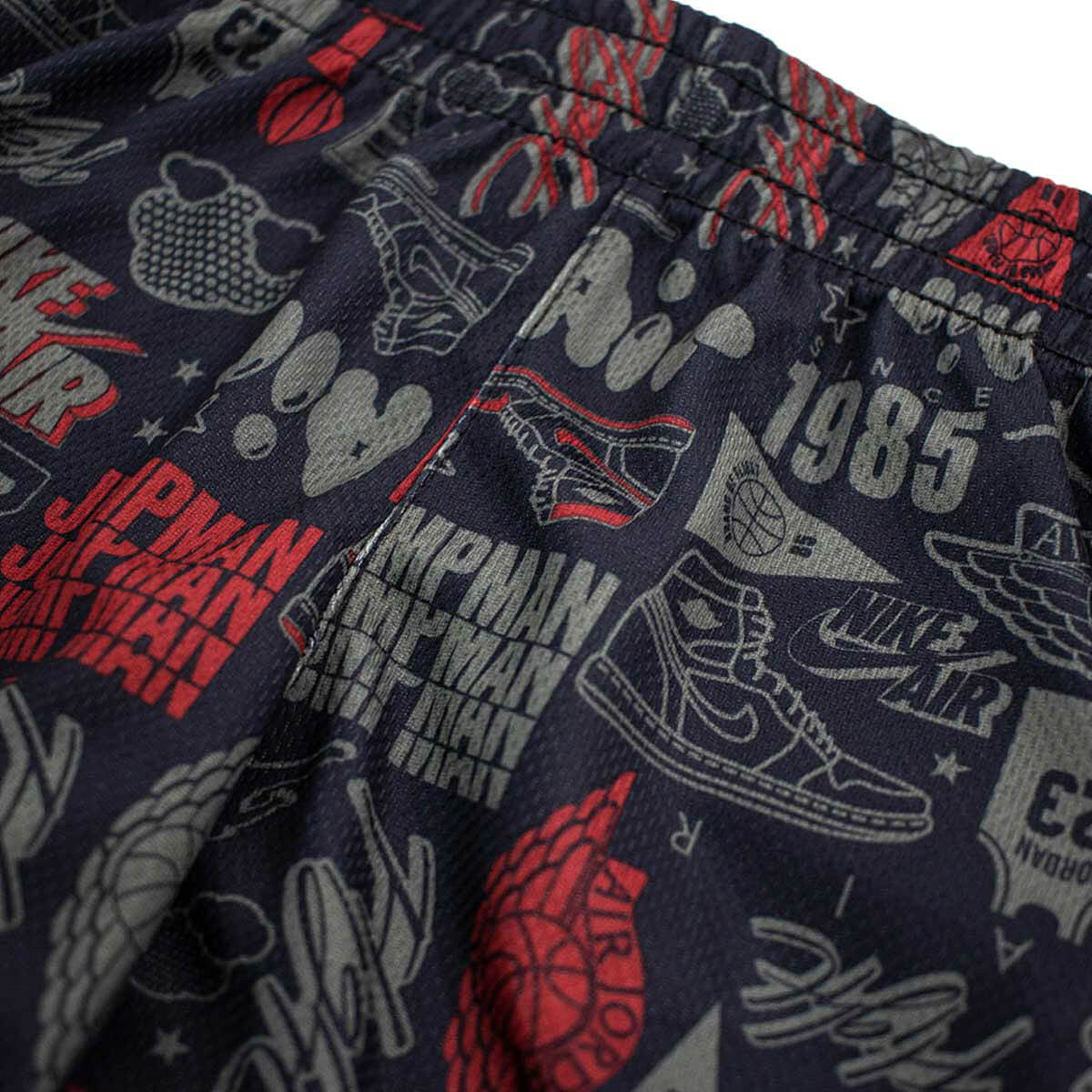 Detská súprava Nike Air Jordan Sets Junior červeno/čierna