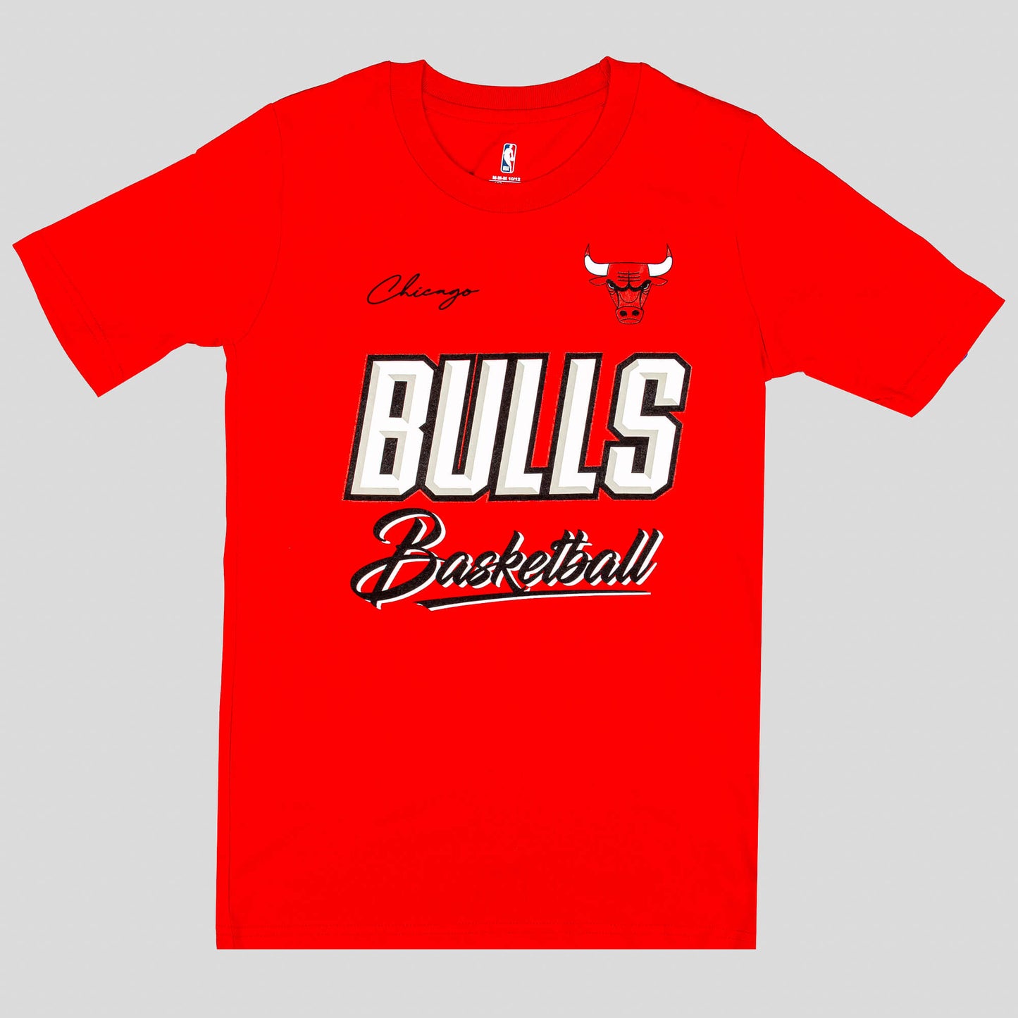 Outerstuff Nba Court Vs Track Ctn Tee Chicago Bulls Red