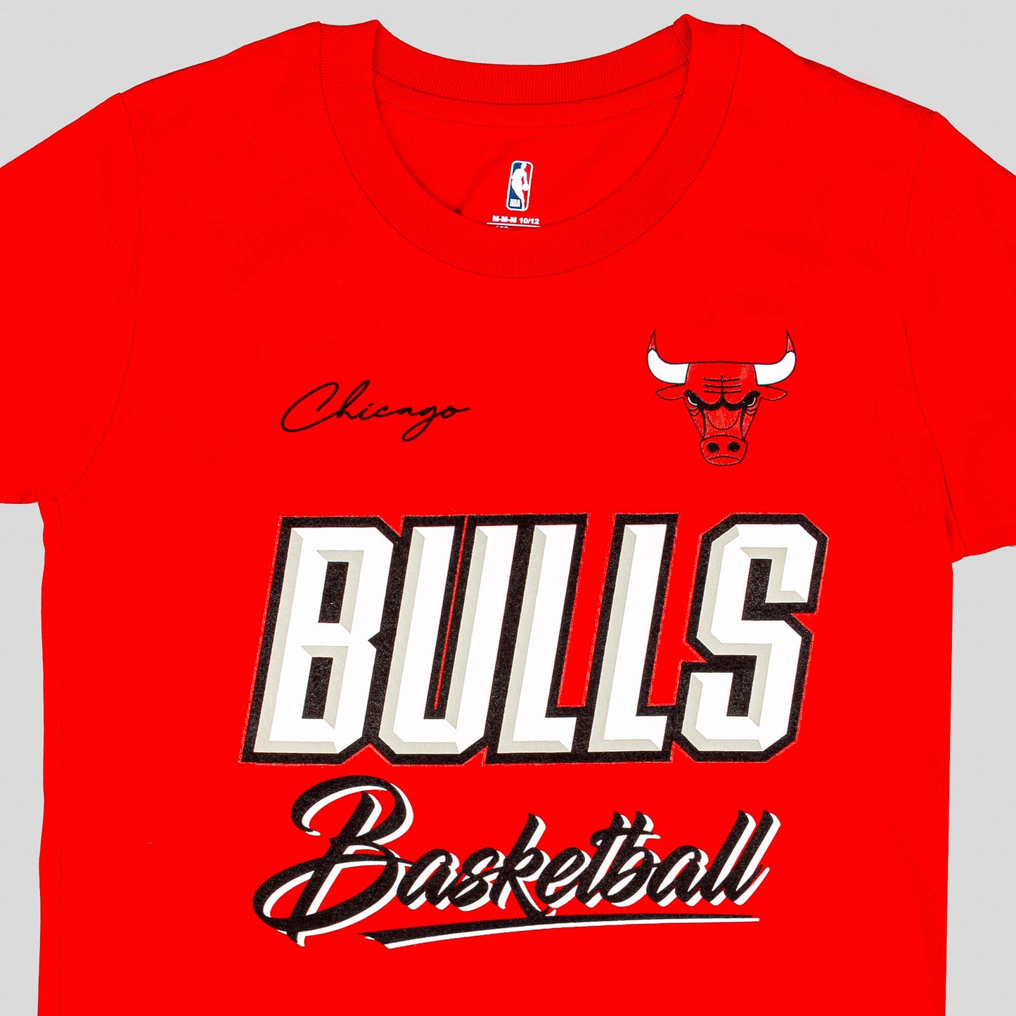 Outerstuff Nba Court Vs Track Ctn Tee Chicago Bulls Red
