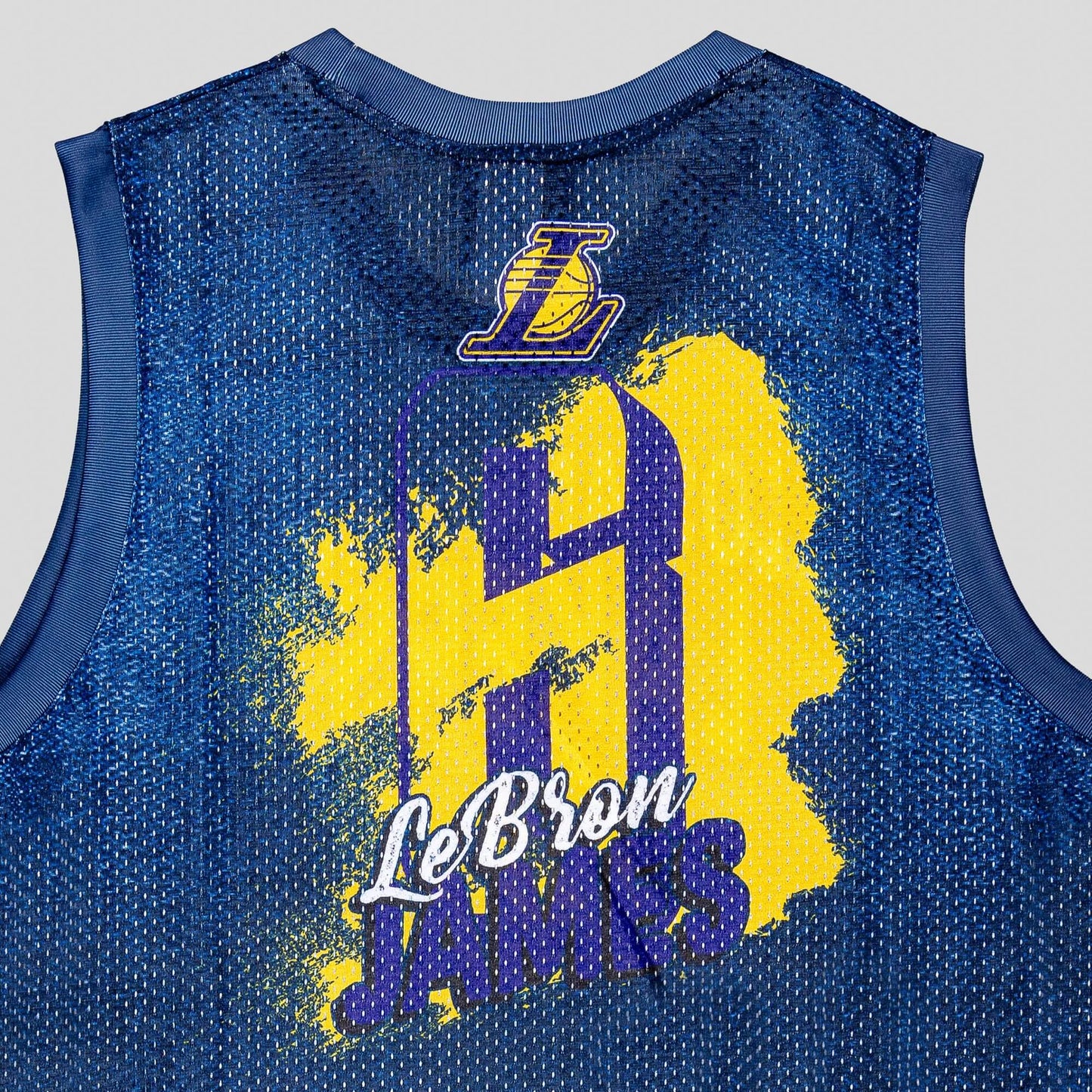 Outer Stuff Heating Up' Top - Player Specific Los Angeles Lakers Lebron James Indigo