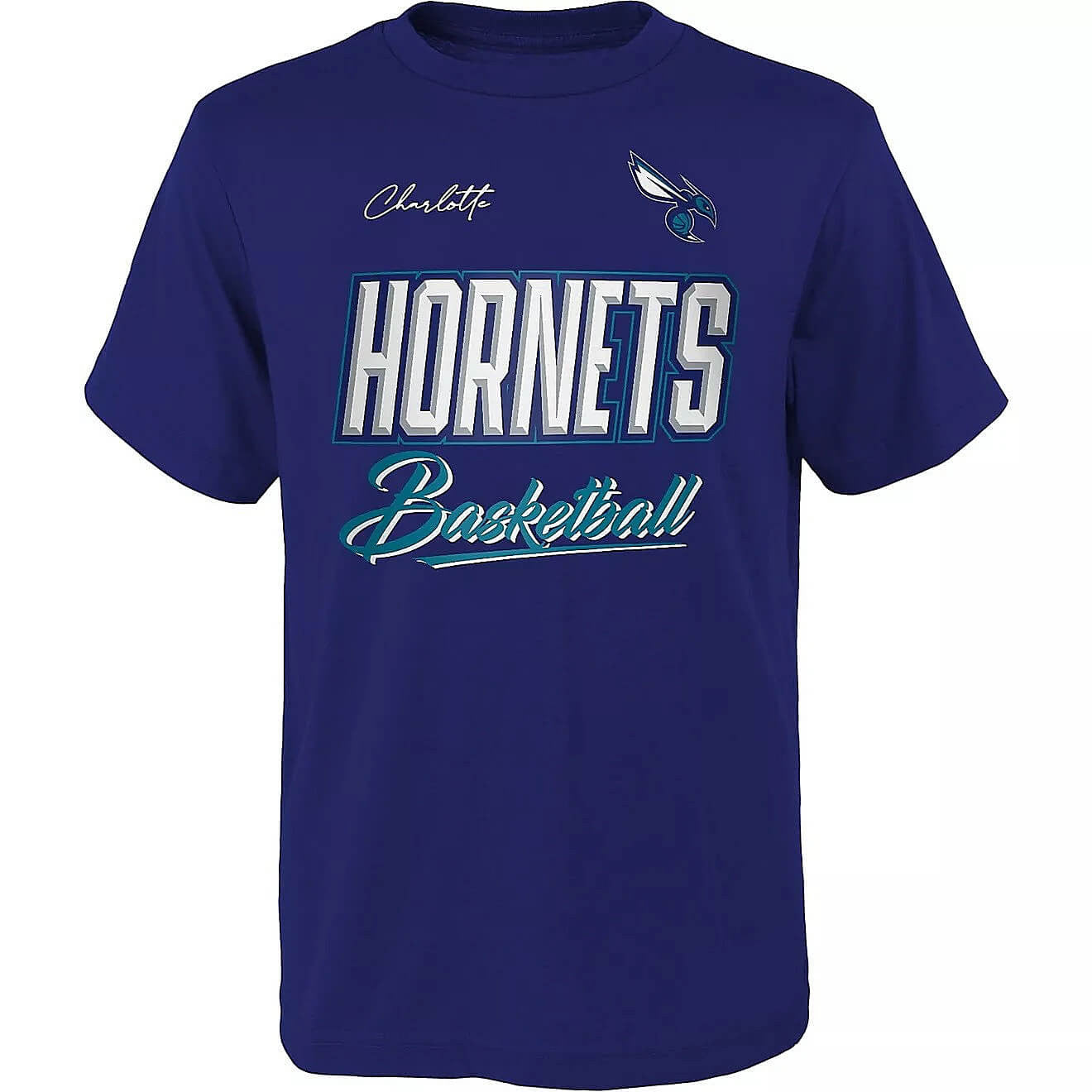 OUTER STUFF COURT VS TRACK CTN TEE CHARLOTTE HORNETS PURPLE