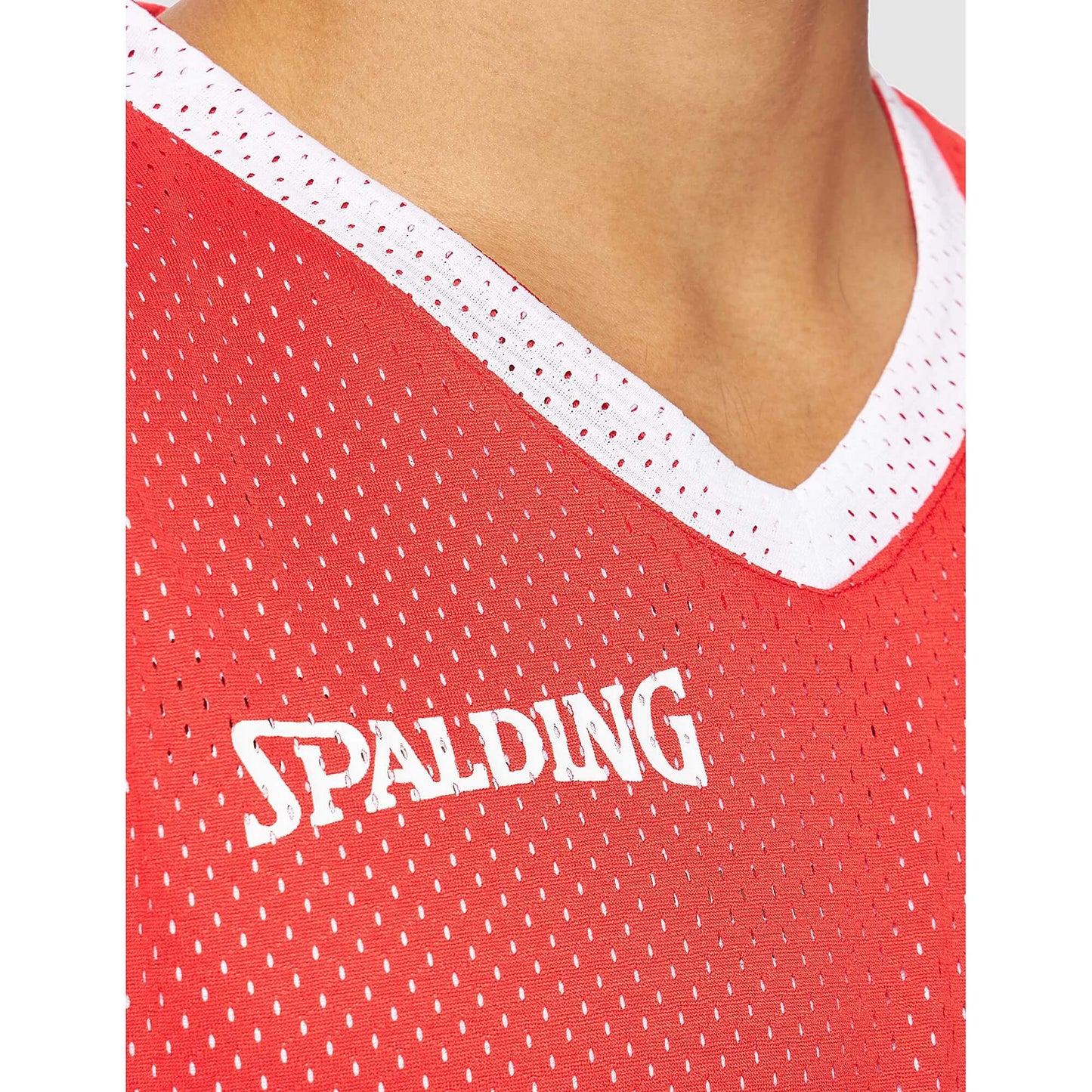 Spalding Essential Reversible Shirt Red/White