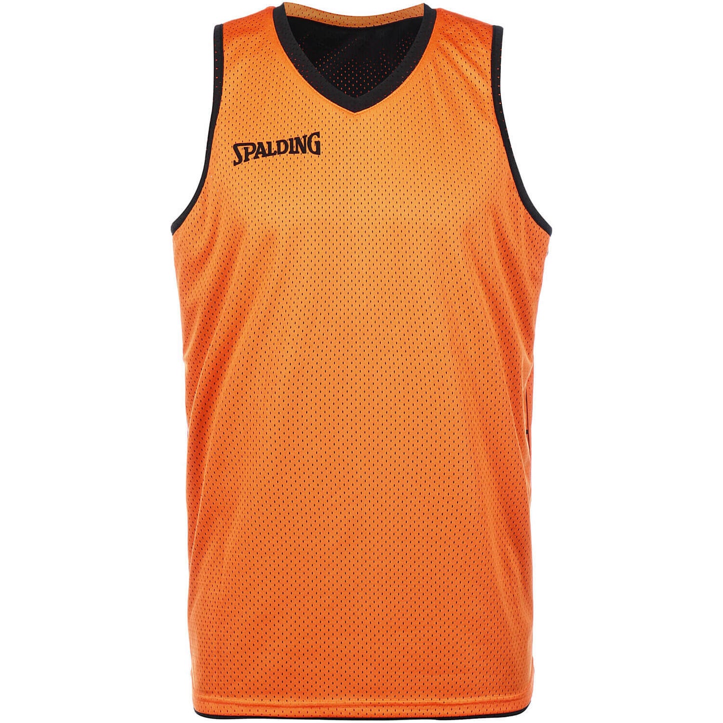 Spalding Essential Reversible Shirt Orange/Black