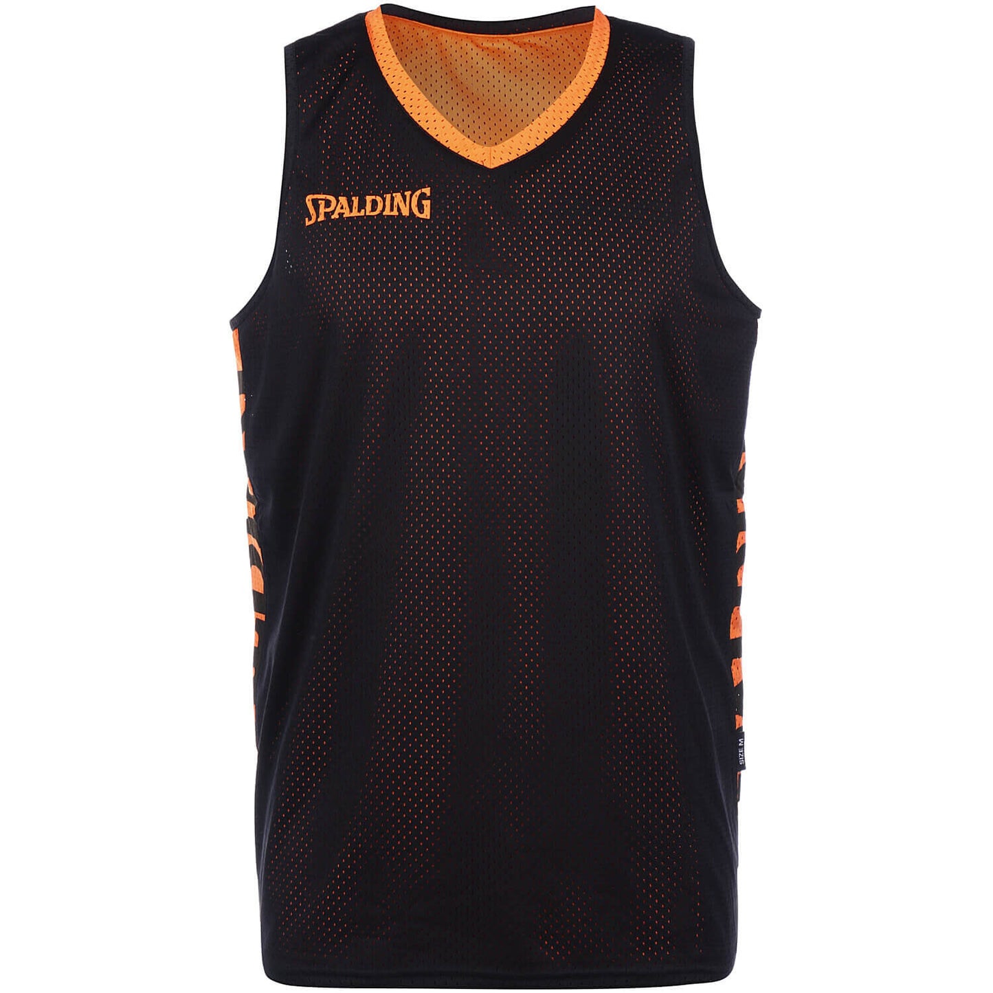 Spalding Essential Reversible Shirt Orange/Black