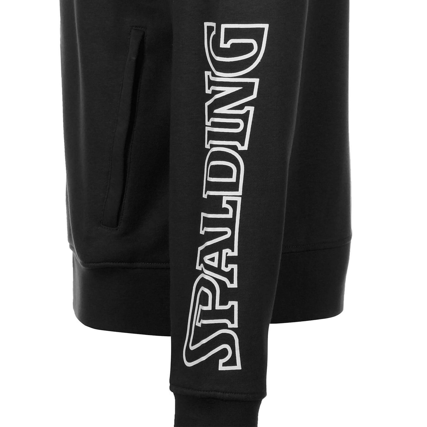 Športová mikina so zipsom Spalding TEAM II ZIPPER JACKET čierna