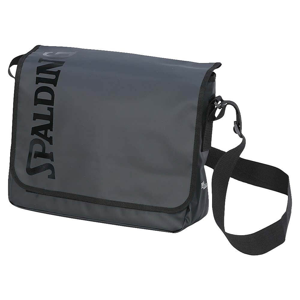 Taška cez rameno Spalding Premium Sports Messenger Bag čierna