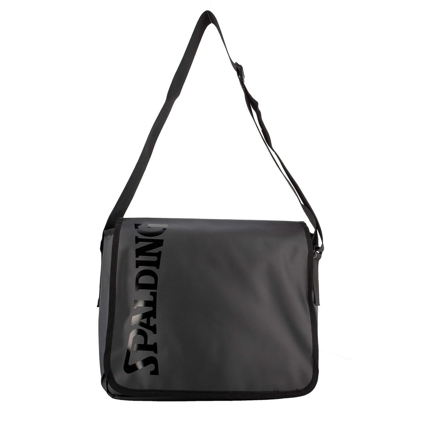 Taška cez rameno Spalding Premium Sports Messenger Bag čierna