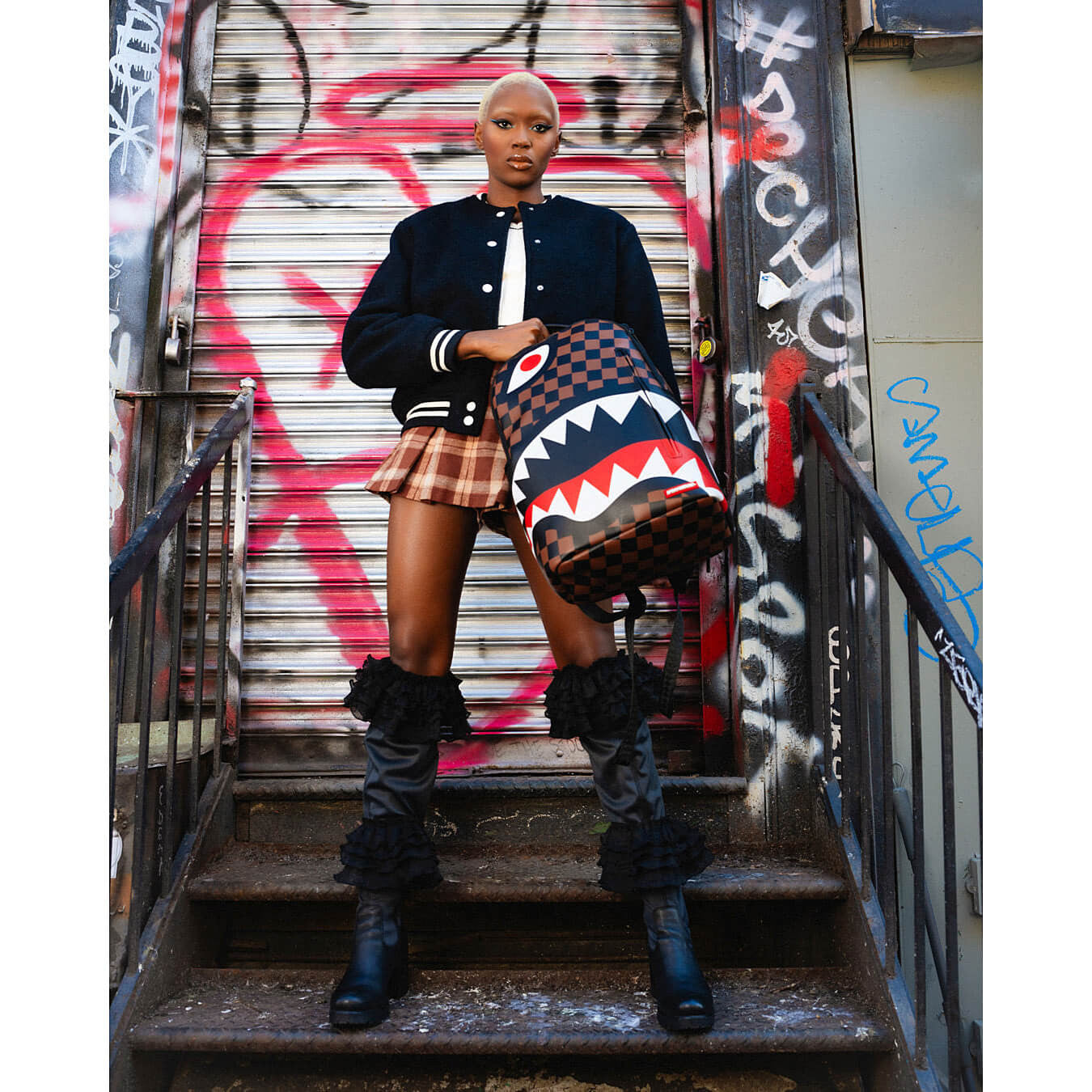 Sprayground The Hangover Shark Backpack Brown