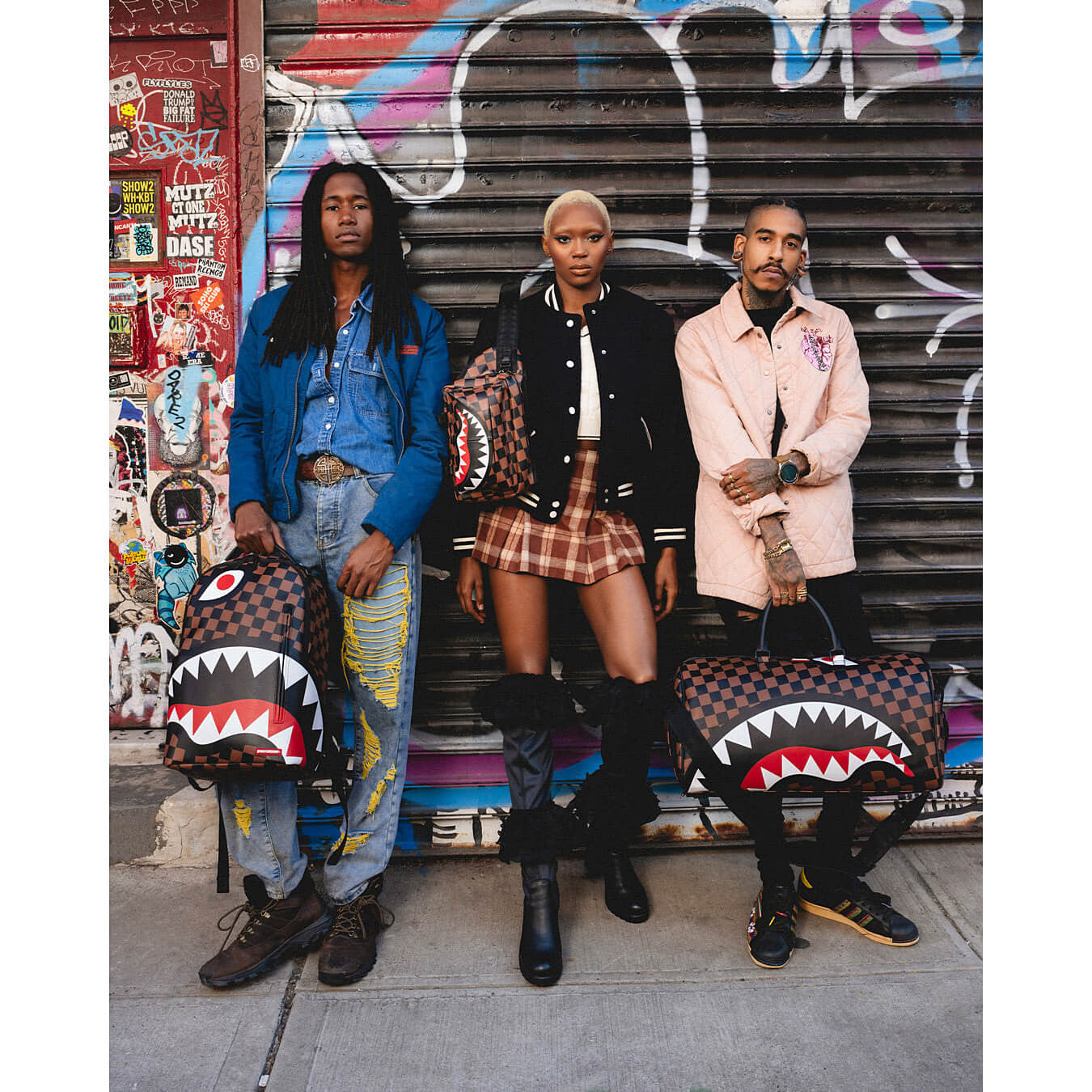 Sprayground The Hangover Shark Backpack Brown