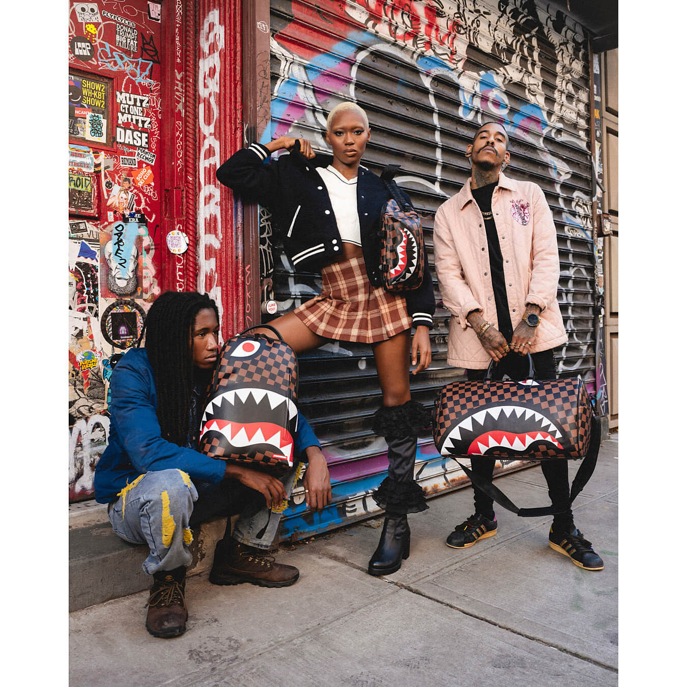 Sprayground The Hangover Shark Backpack Brown