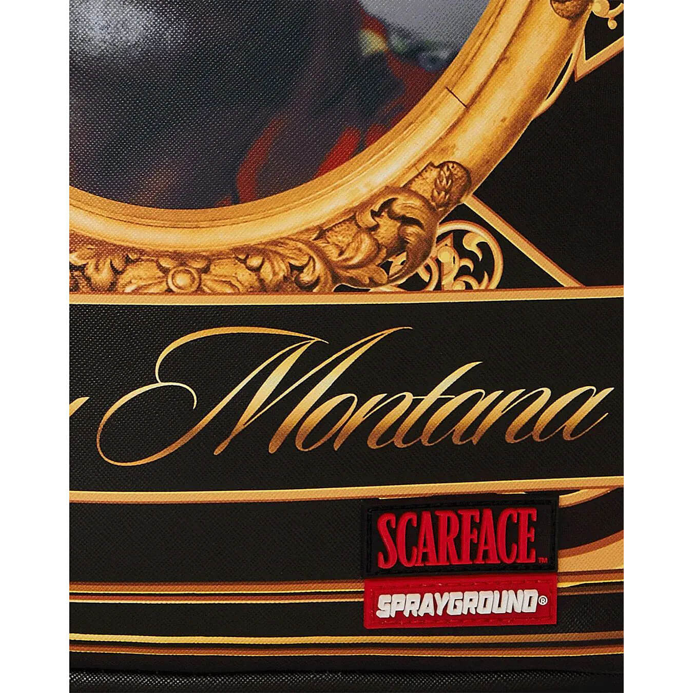 Sprayground Backpack Scarface Stairs Backpack Black Black