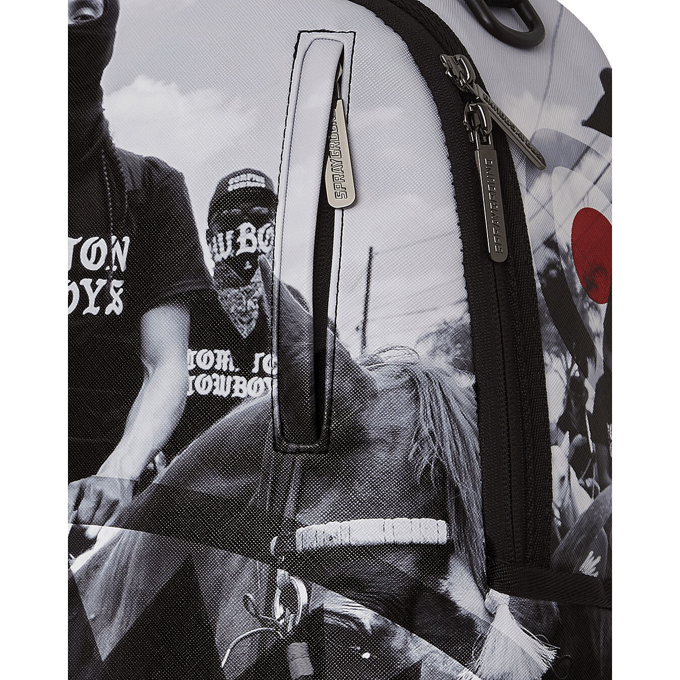 Batoh Sprayground Compton Cowboys Ride Alone Backpack čierny
