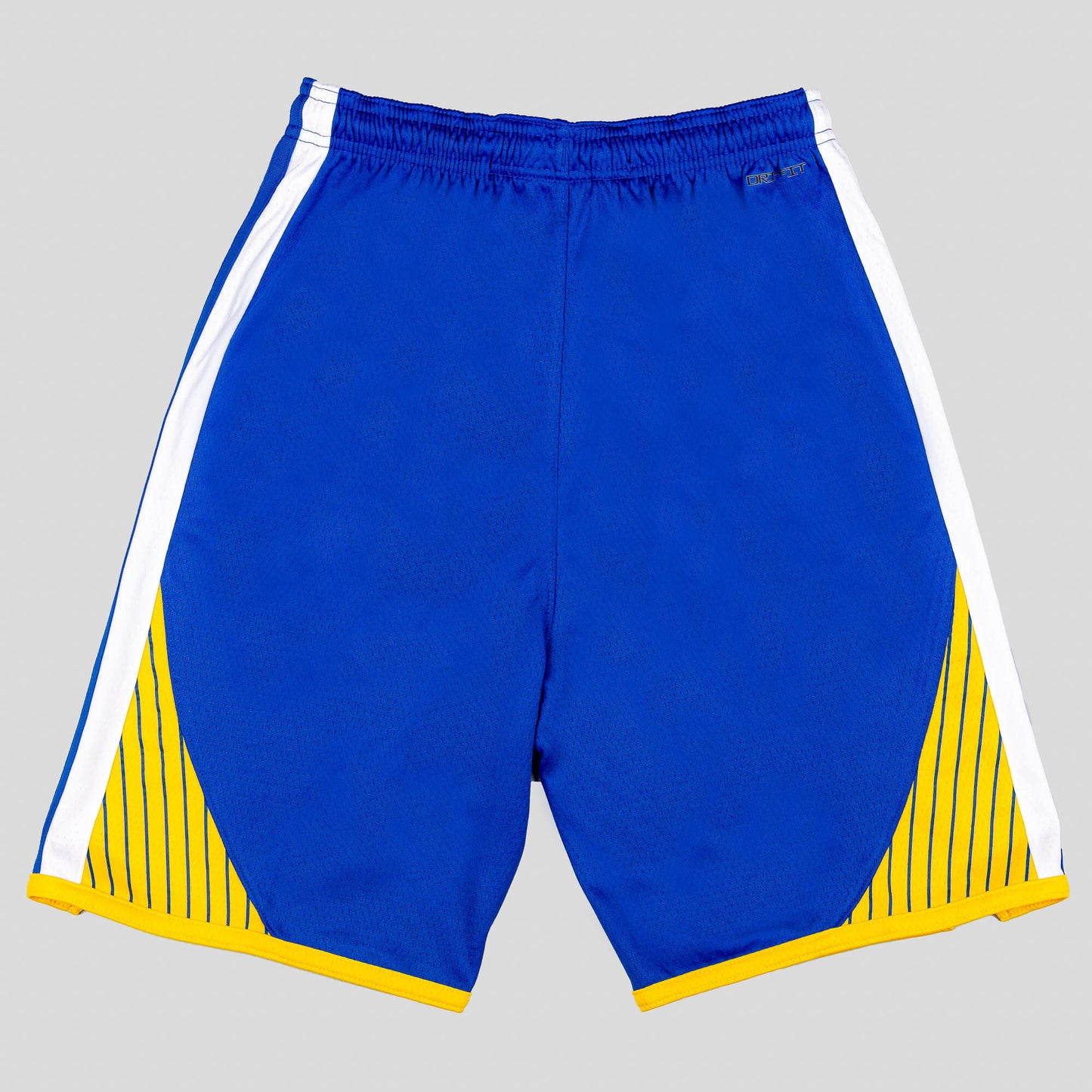 Detské basketbalové šortky Nike NBA Boys Icon Swingman Short Golden State Warriors (od 8 do 20 rokov) modrá/žltá