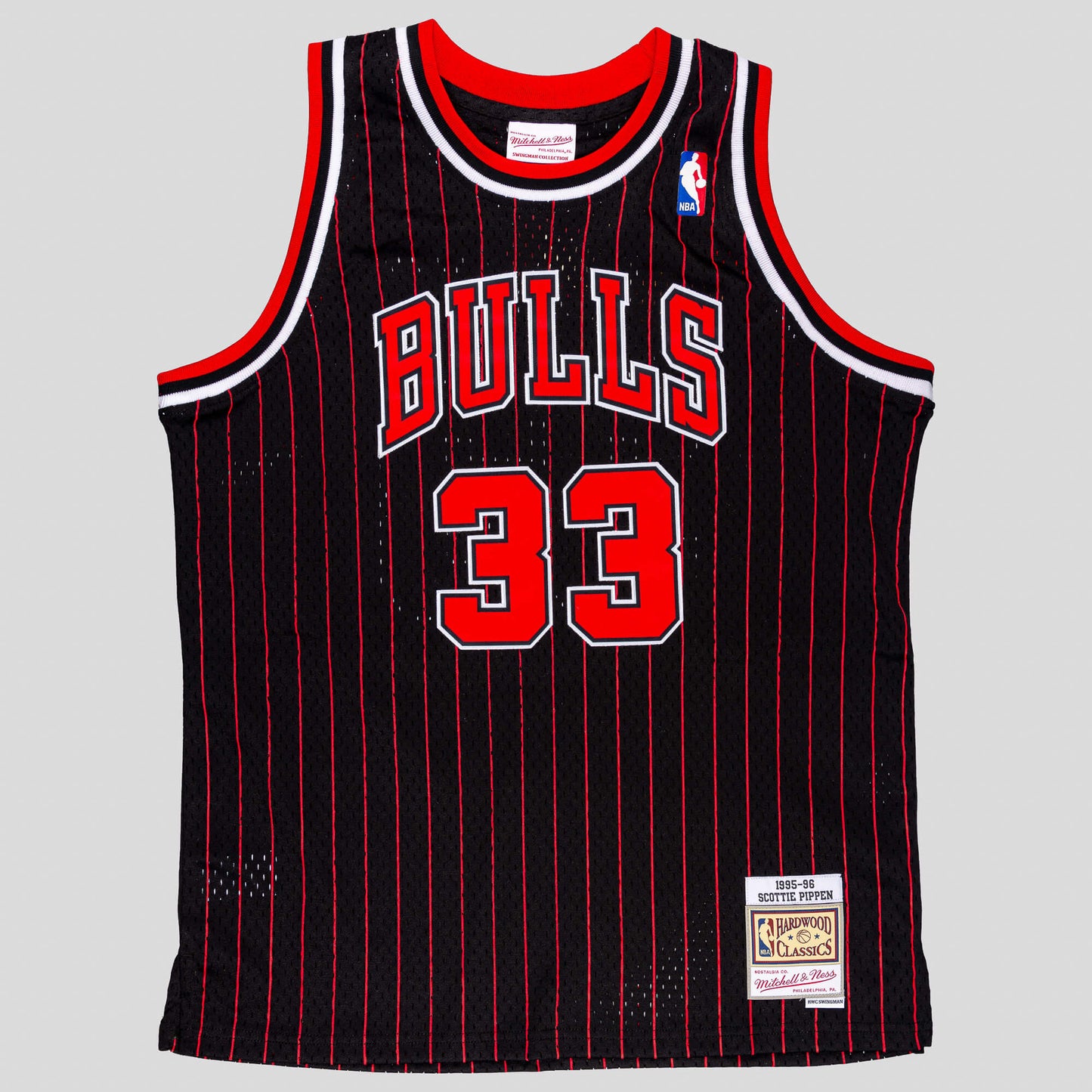 Basketbalový dres Mitchell & Ness NBA Swingman Jersey Alt. Chicago Bulls Scottie Pippen čierny