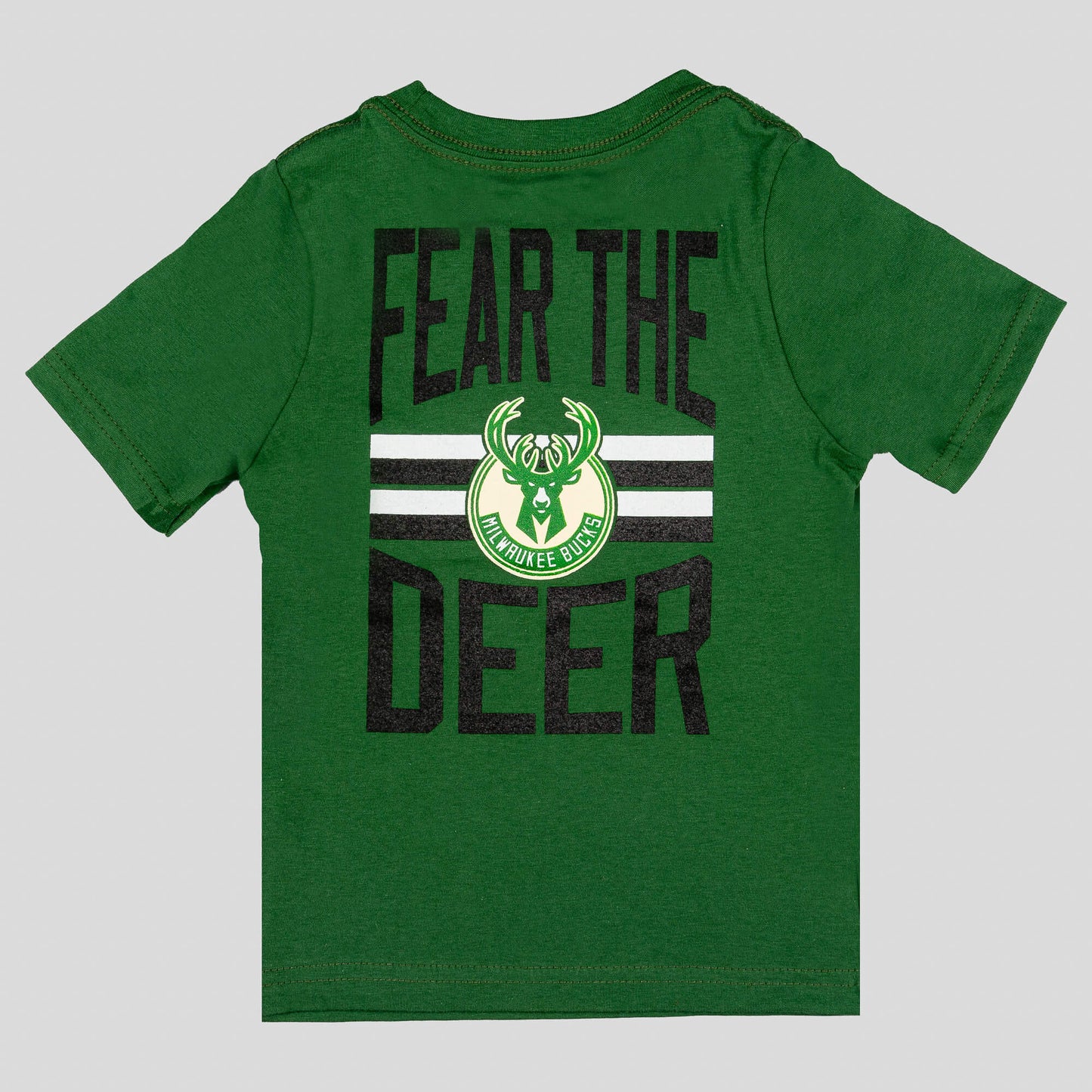 Outer Stuff Nba Slogn Back Ss Ctn Tee Milwaukee Bucks Green