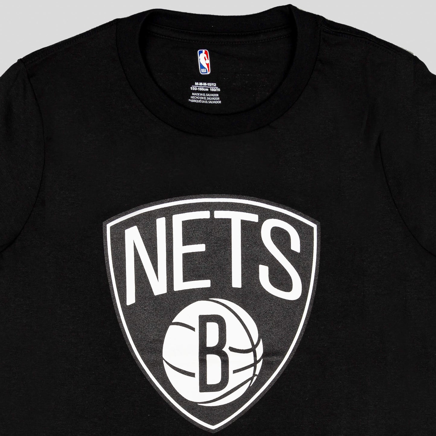 Outer Stuff Nba Slogn Back Ss Ctn Tee Brooklyn Nets Black