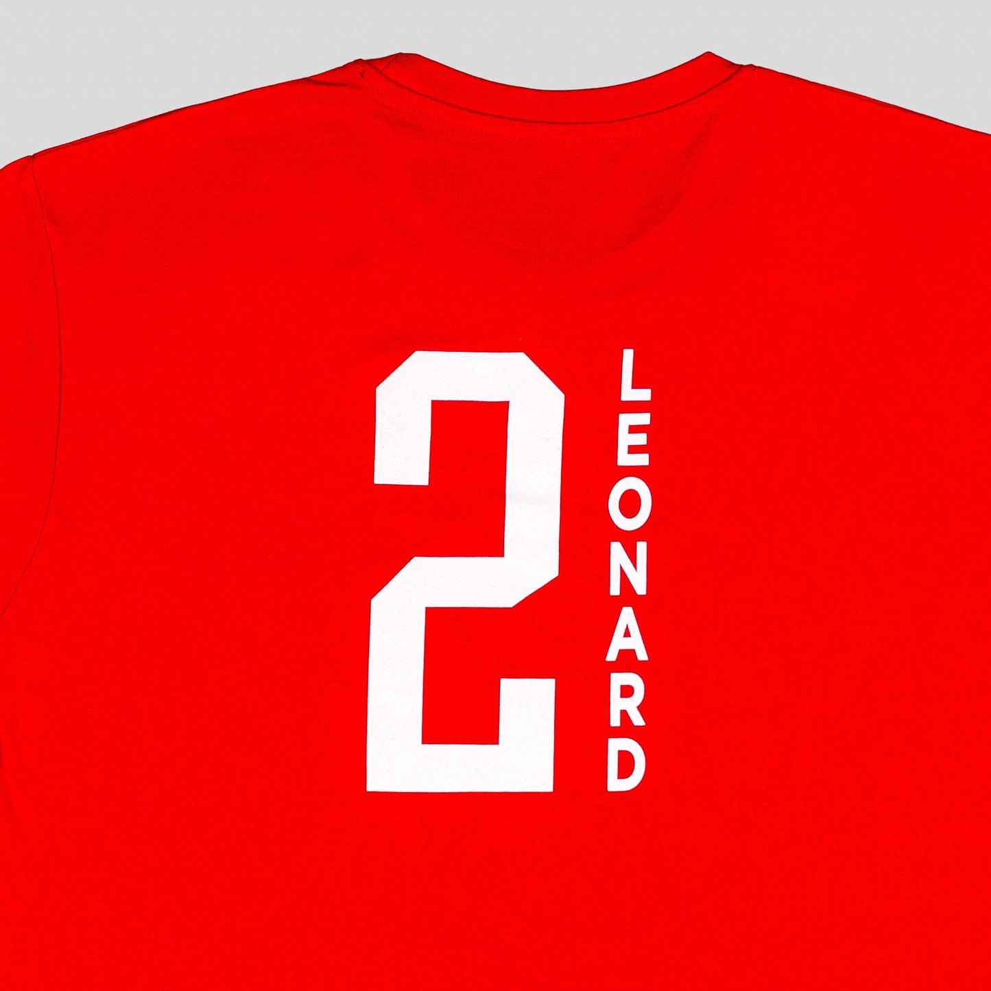 Outer Stuff Nba Standing Tall Ss Tee La Clippers Leonard Kawhi Red