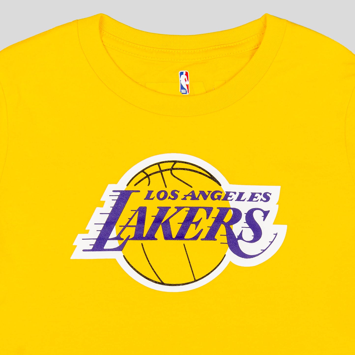 Outer Stuff Nba Slogn Back Ss Ctn Tee Los Angeles Lakers Yellow