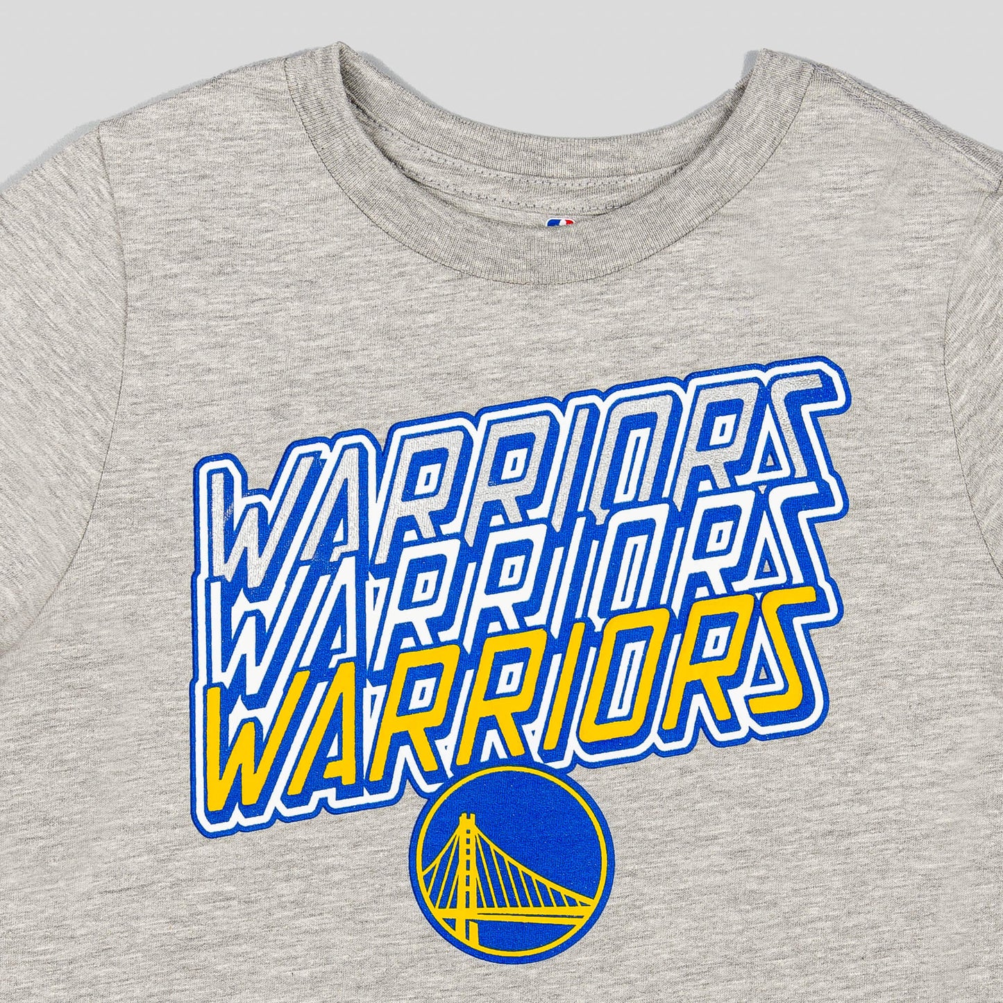 Outer Stuff Nba Venice Ss Graphic Tee Golden State Warriors Grey