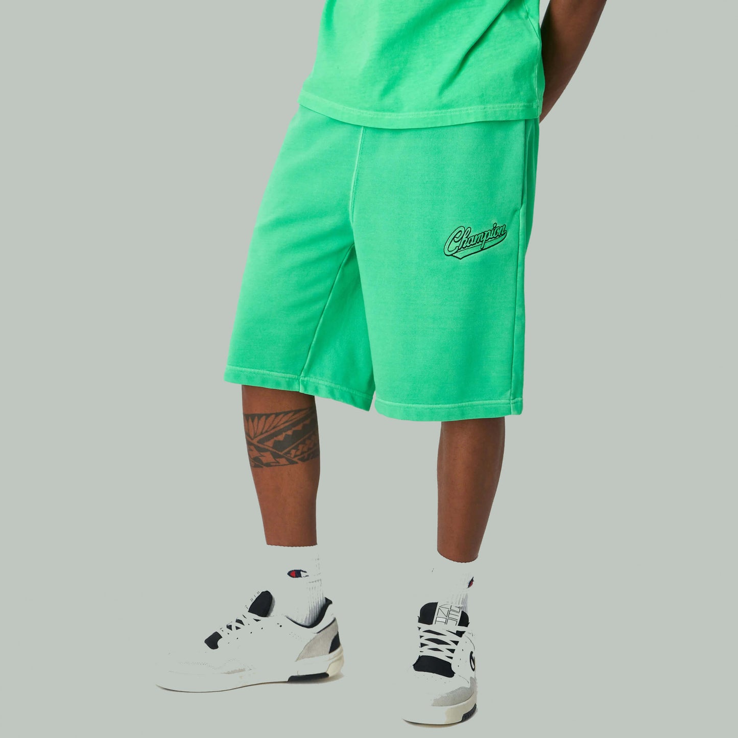 Champion Knitted bermuda Green