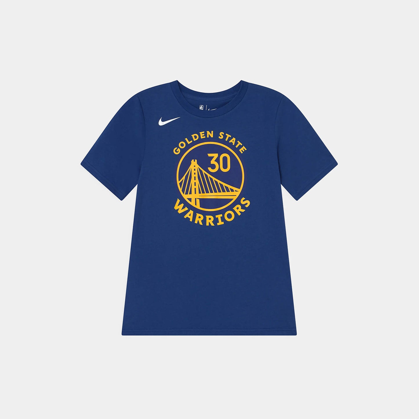 Nike Boys Icon N&N Tee Golden State Warriors Stephen Curry – Nr. 30 Blue/Yellow