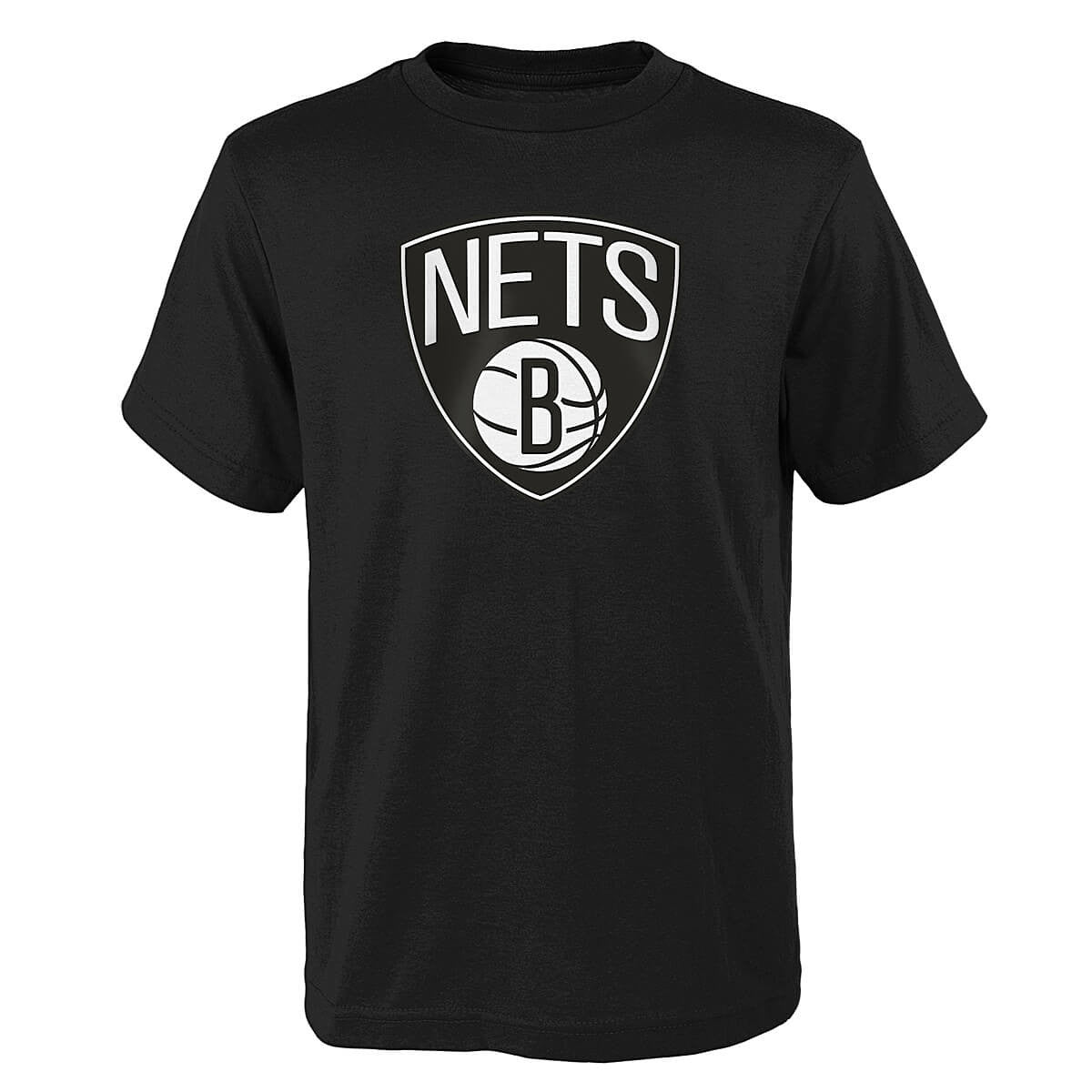 Outer Stuff Nba Slogn Back Ss Ctn Tee Brooklyn Nets Black