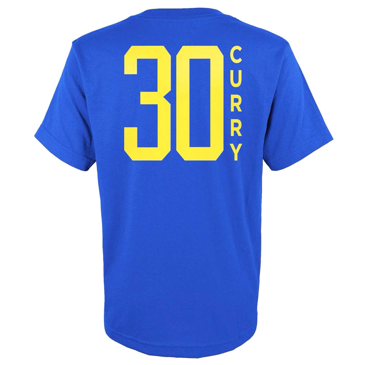 Outer Stuff Nba Standing Tall Ss Tee Golden State Warriors Curry Stephen Blue
