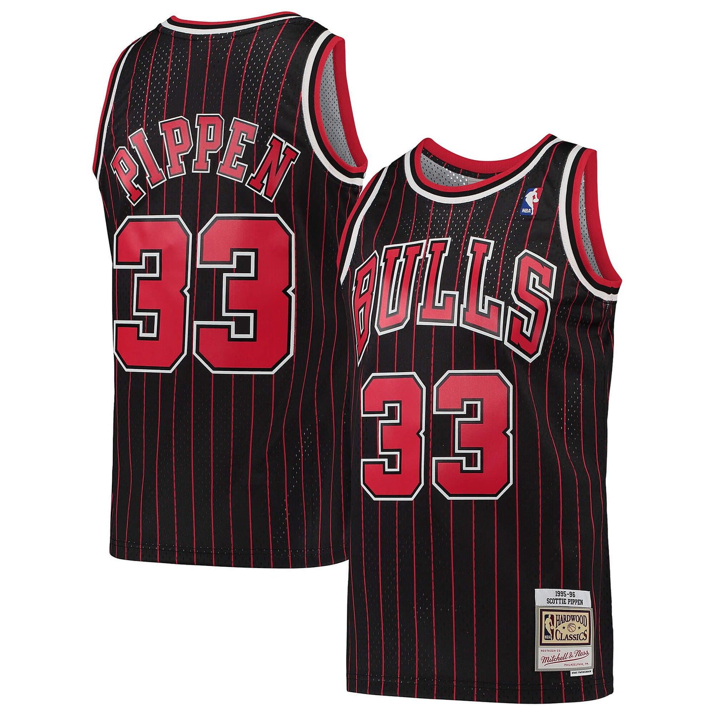 Basketbalový dres Mitchell & Ness NBA Swingman Jersey Alt. Chicago Bulls Scottie Pippen čierny