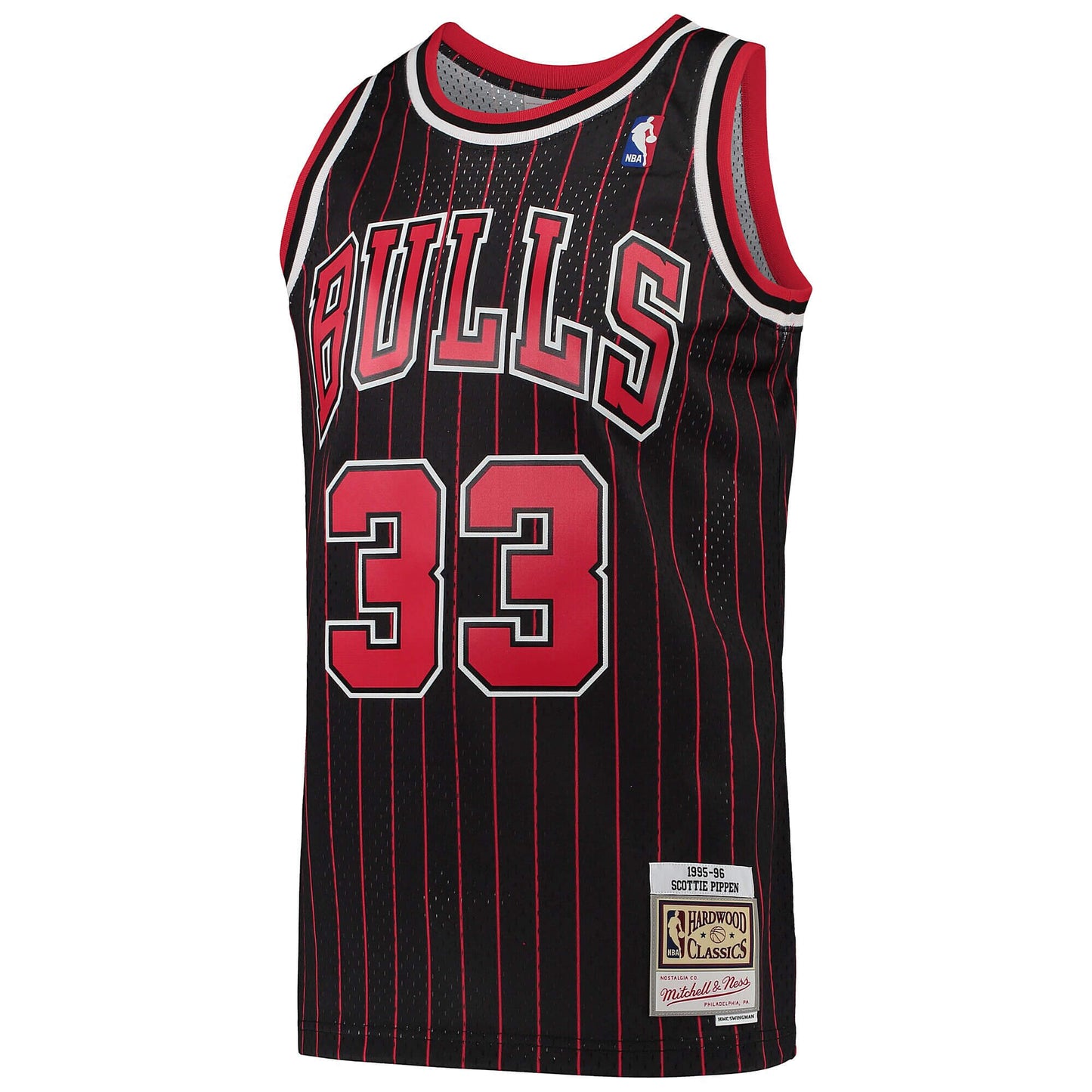 Basketbalový dres Mitchell & Ness NBA Swingman Jersey Alt. Chicago Bulls Scottie Pippen čierny