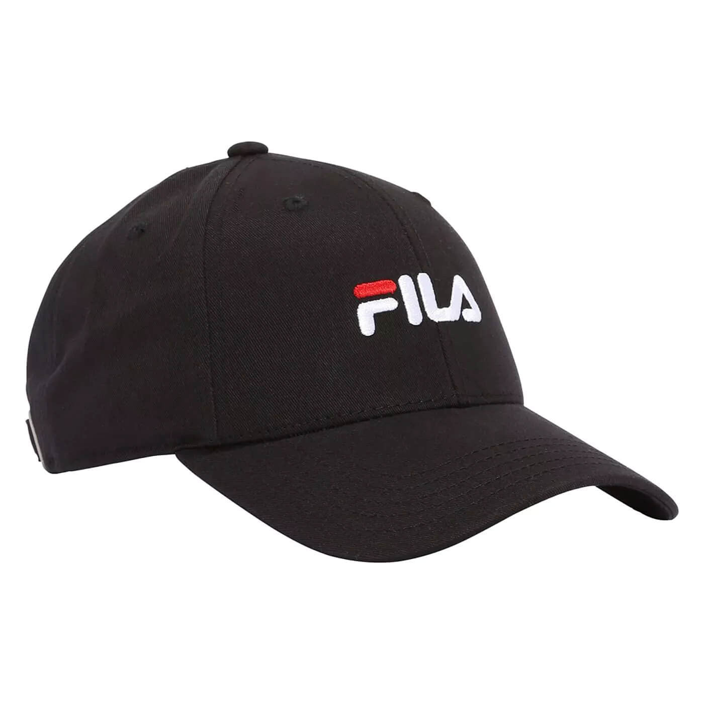 Fila BRASOV 6 panel cap with linear logo - strap back Black