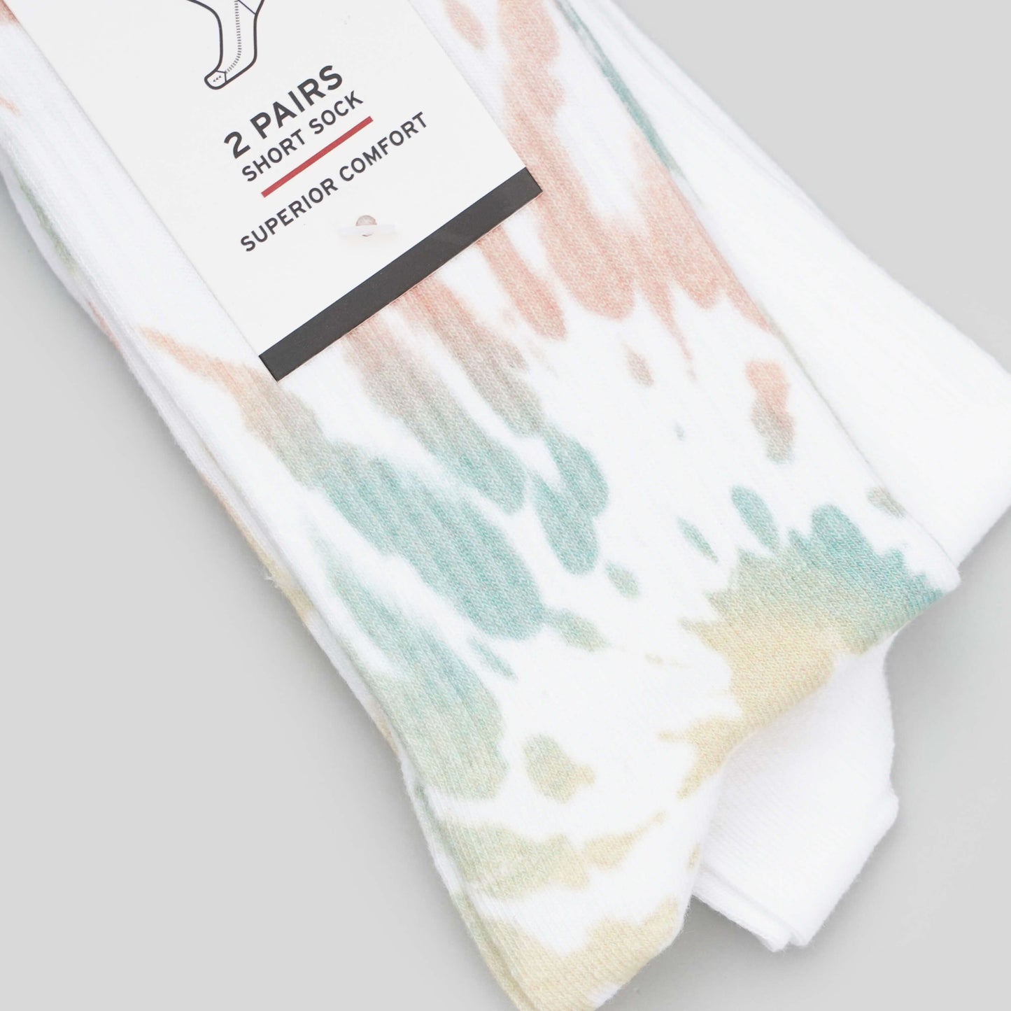 Ponožky Levis Short Cut Summer Print 2 páry viacfarebné