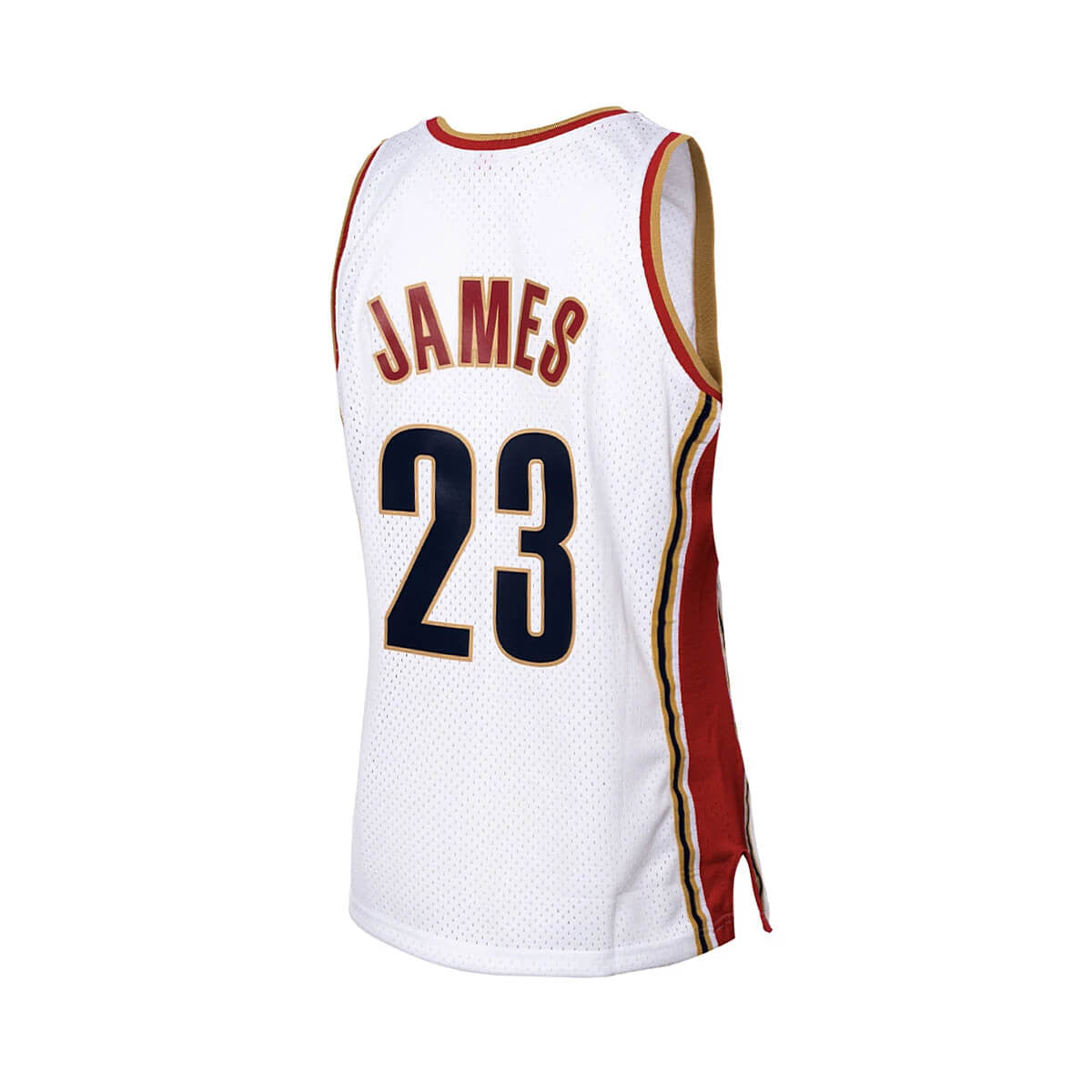 Basketbalový dres Mitchell & Ness NBA Swingman Jersey Home Cleveland Cavaliers LeBron James biely