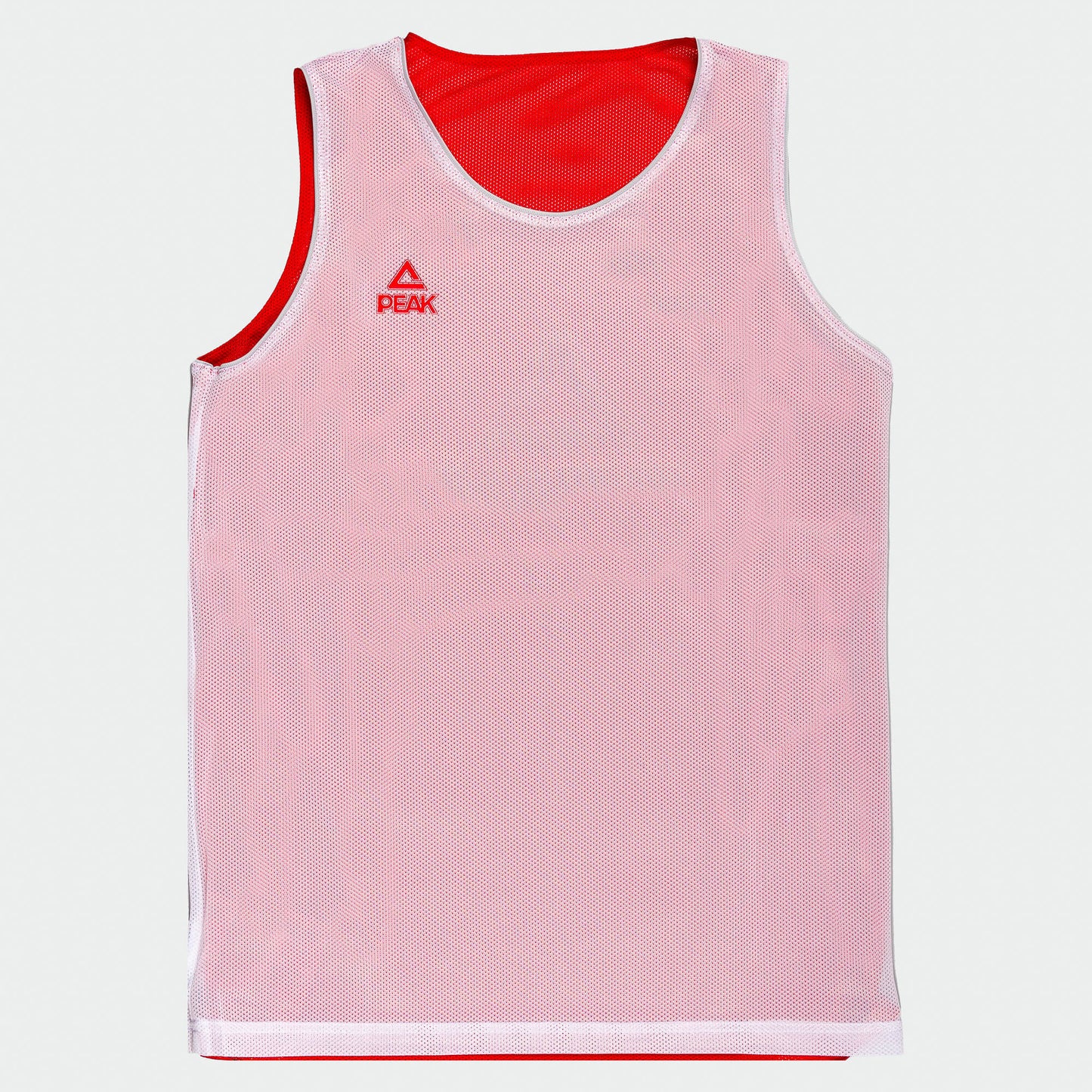 Obojstranný basketbalový dres Peak Basketball Reversible Tank Top červený/biely