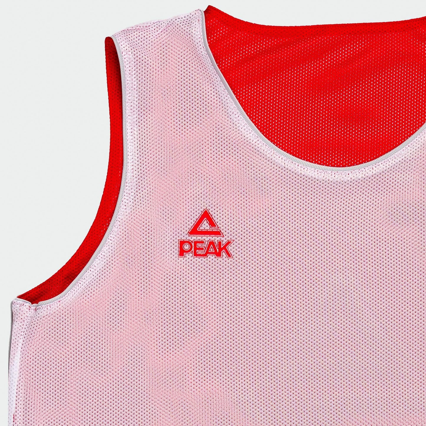 Obojstranný basketbalový dres Peak Basketball Reversible Tank Top červený/biely