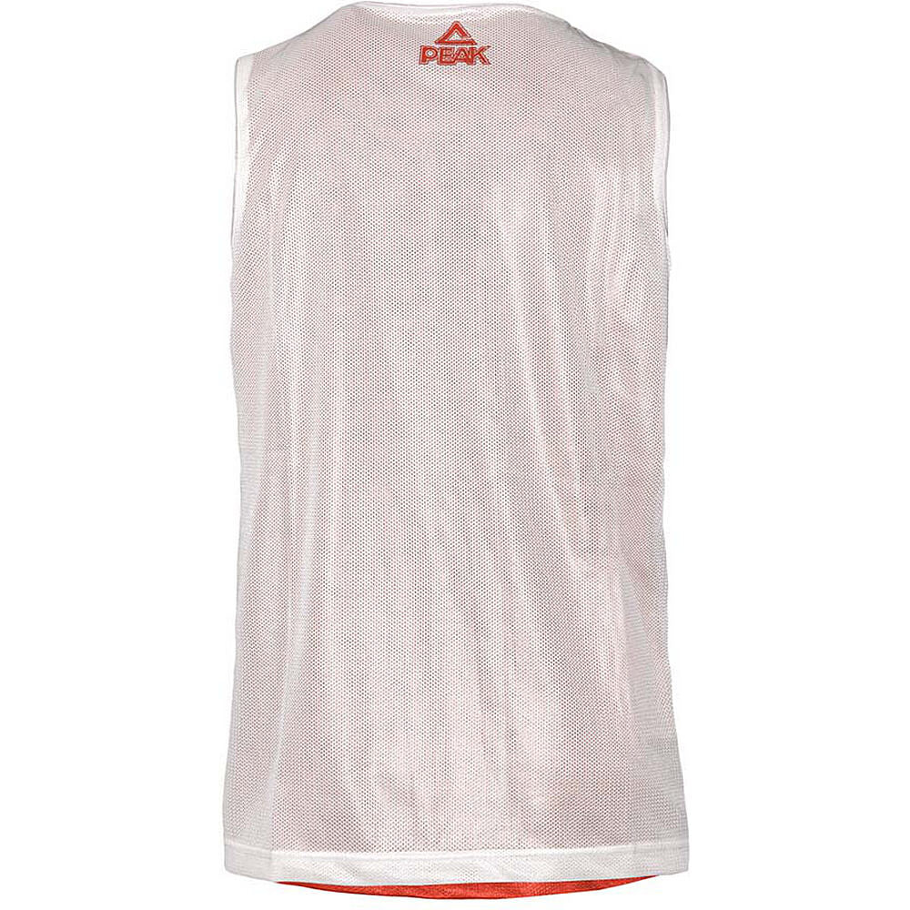 Obojstranný basketbalový dres Peak Basketball Reversible Tank Top červený/biely