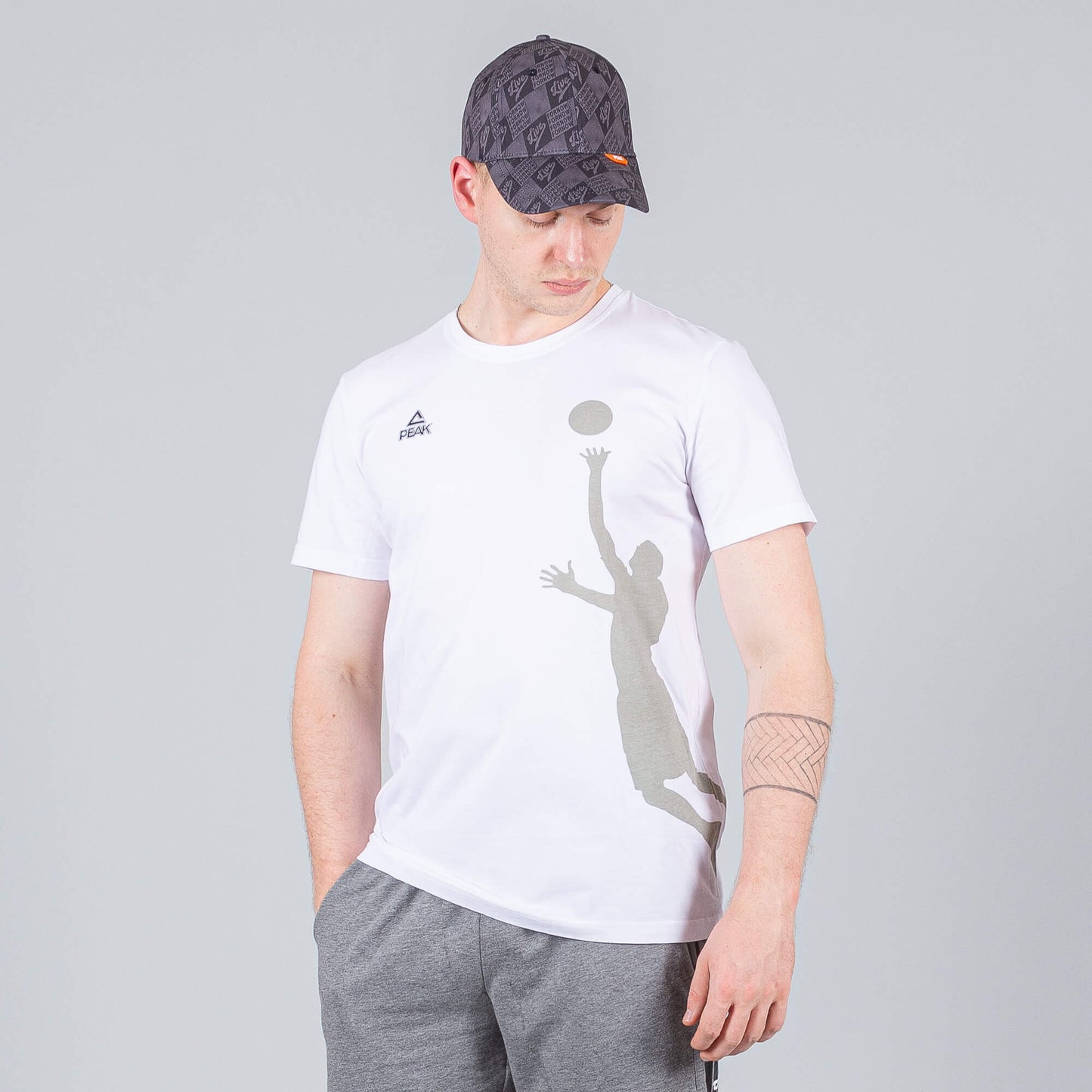 Tričko PEAK Tony Parker T-Shirt WHITE